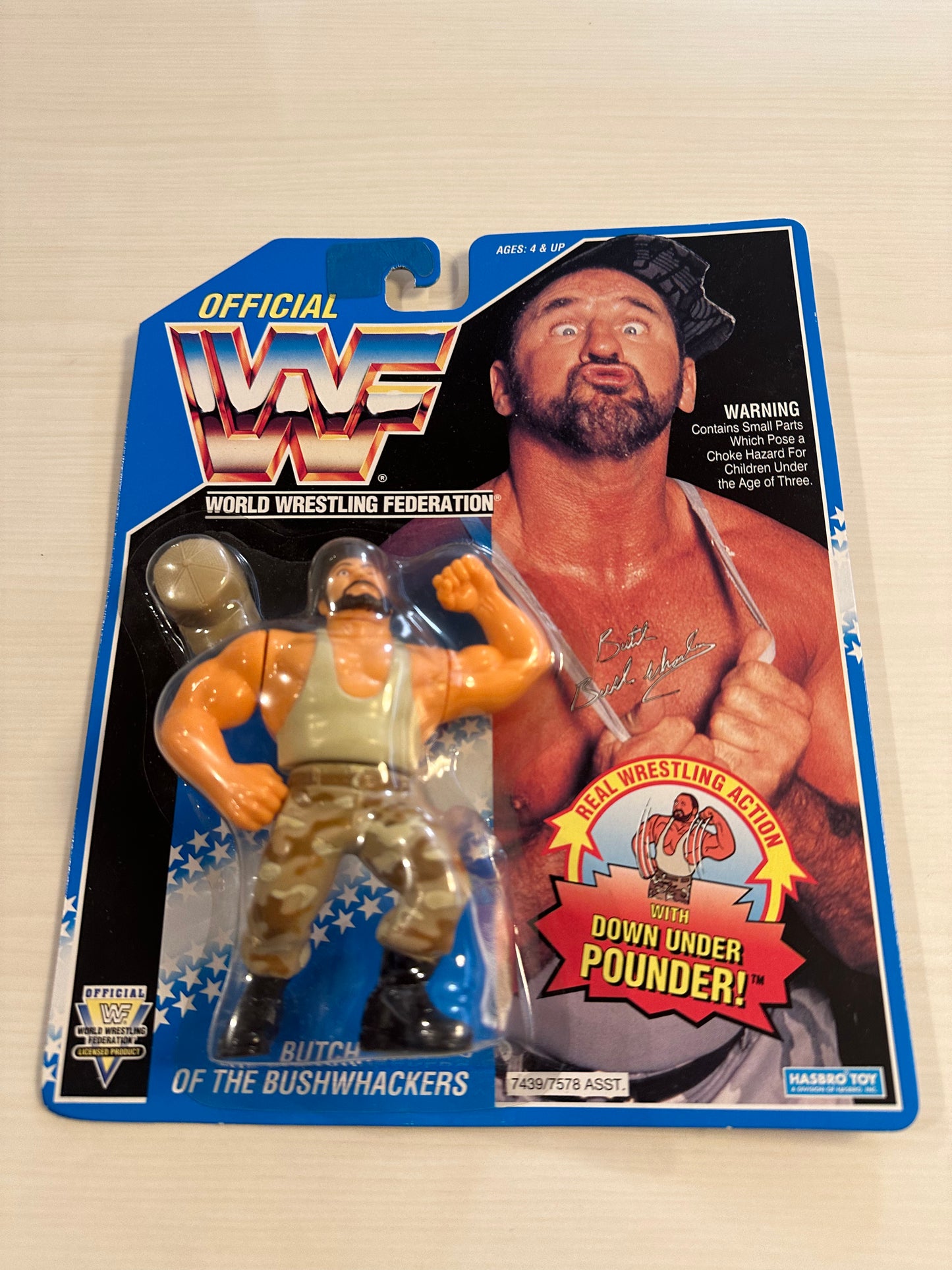 Butch the Bushwhacker Series 10 WWF Hasbro