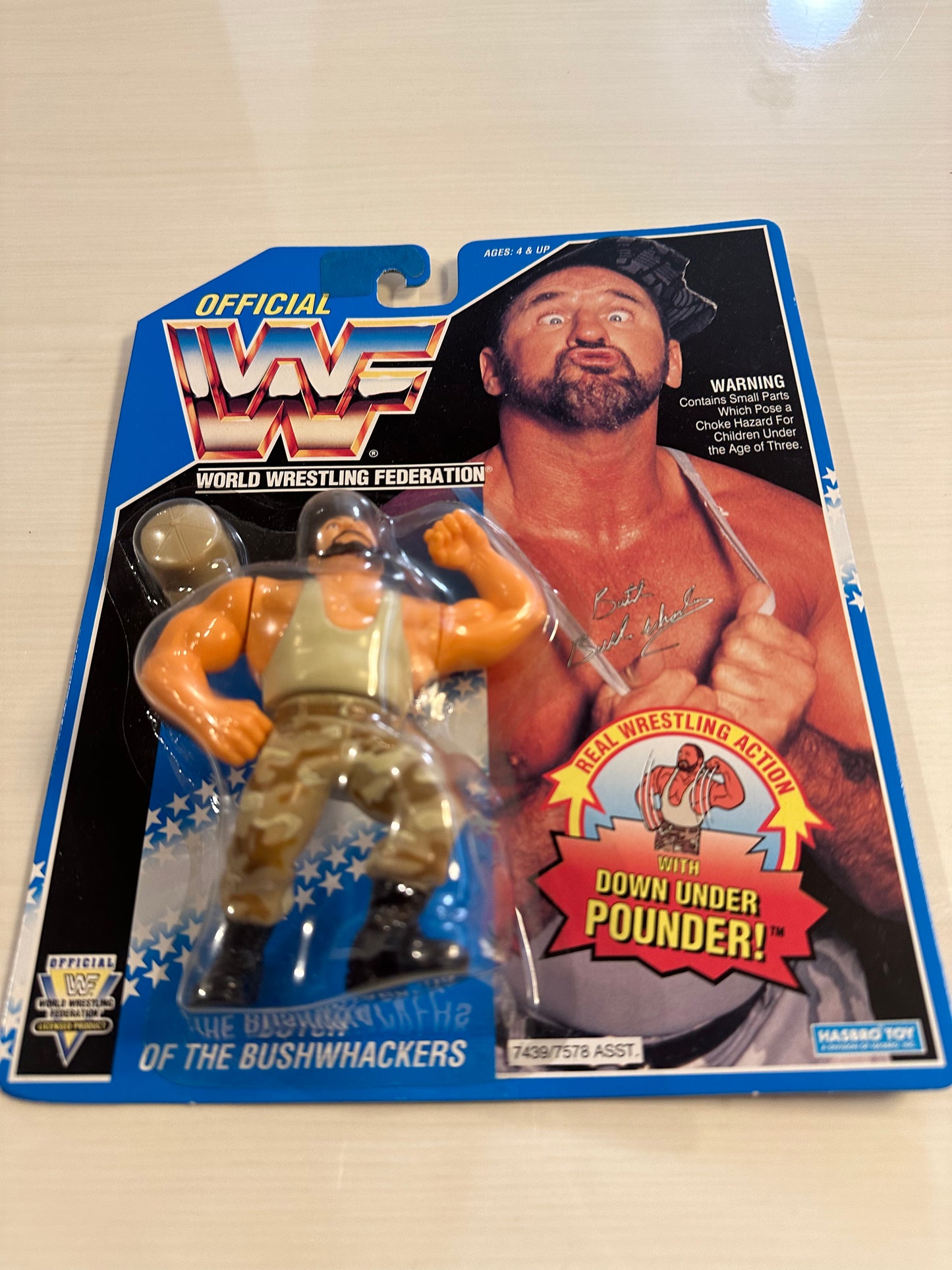 Butch the Bushwhacker Series 10 WWF Hasbro