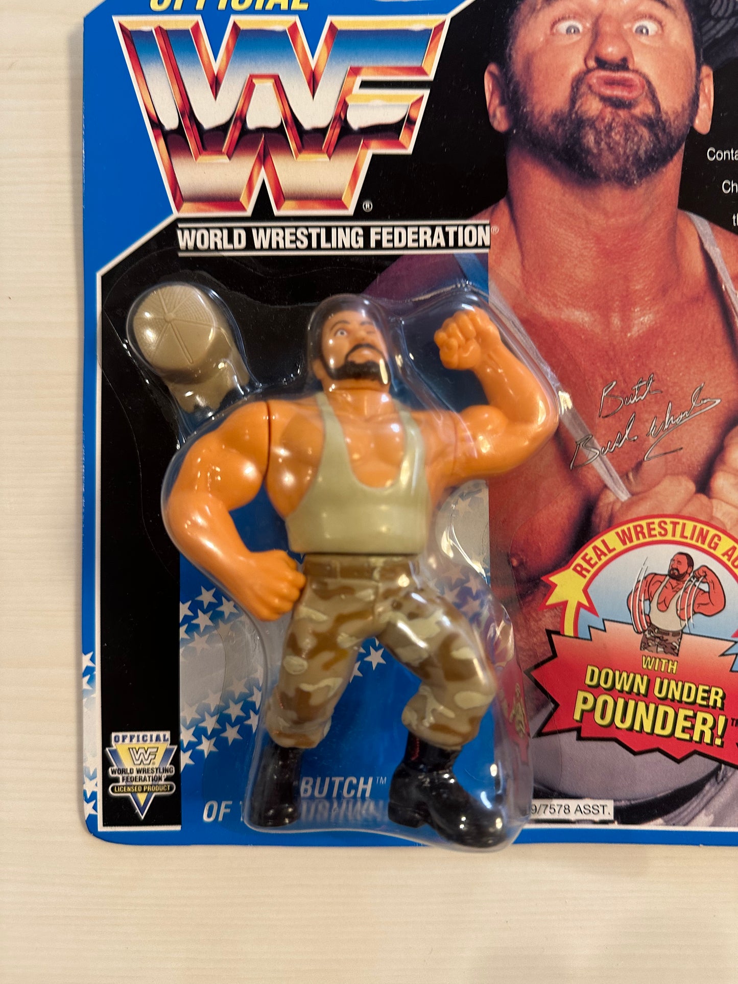 Butch the Bushwhacker Series 10 WWF Hasbro