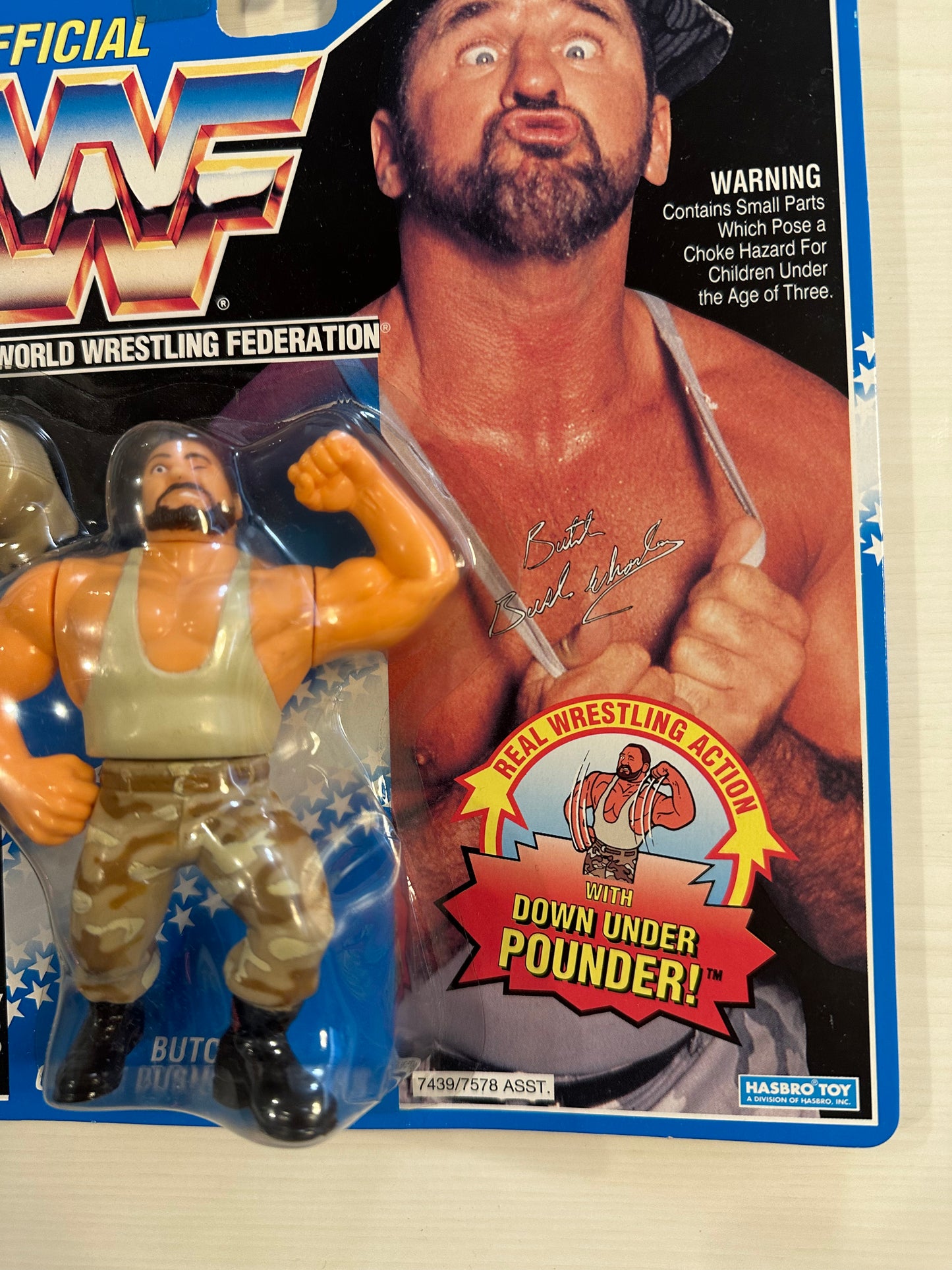 Butch the Bushwhacker Series 10 WWF Hasbro