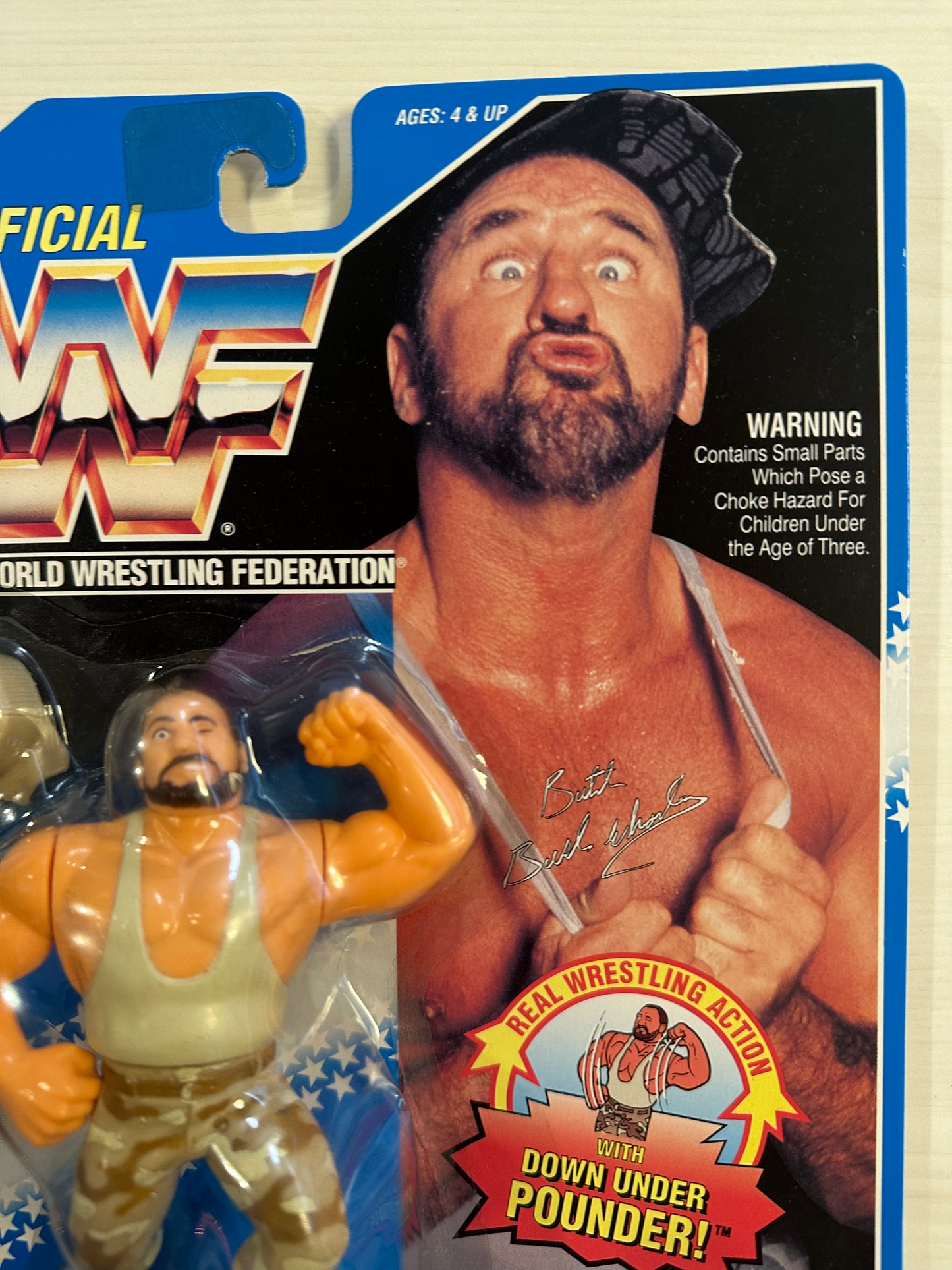 Butch the Bushwhacker Series 10 WWF Hasbro