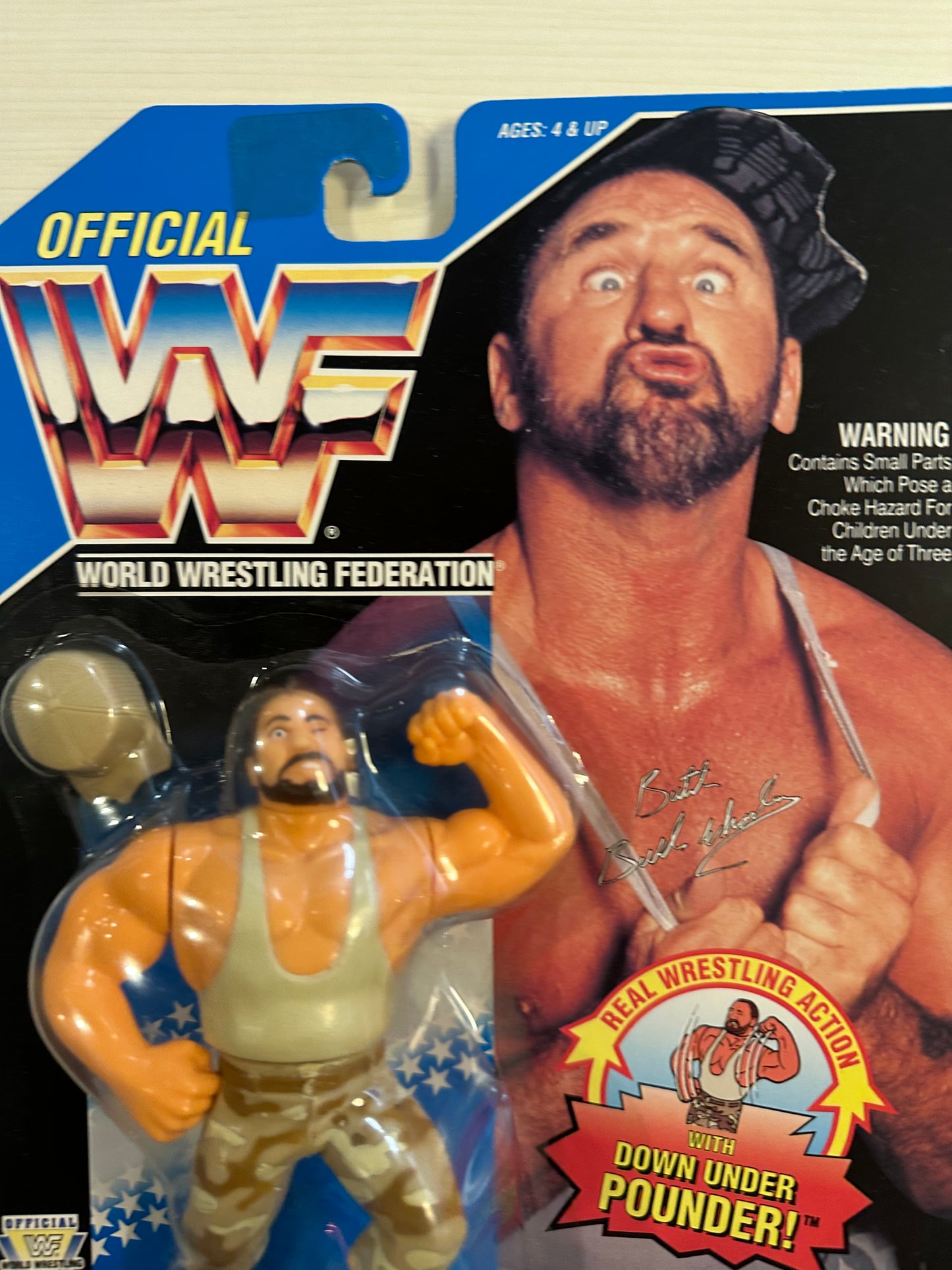 Butch the Bushwhacker Series 10 WWF Hasbro