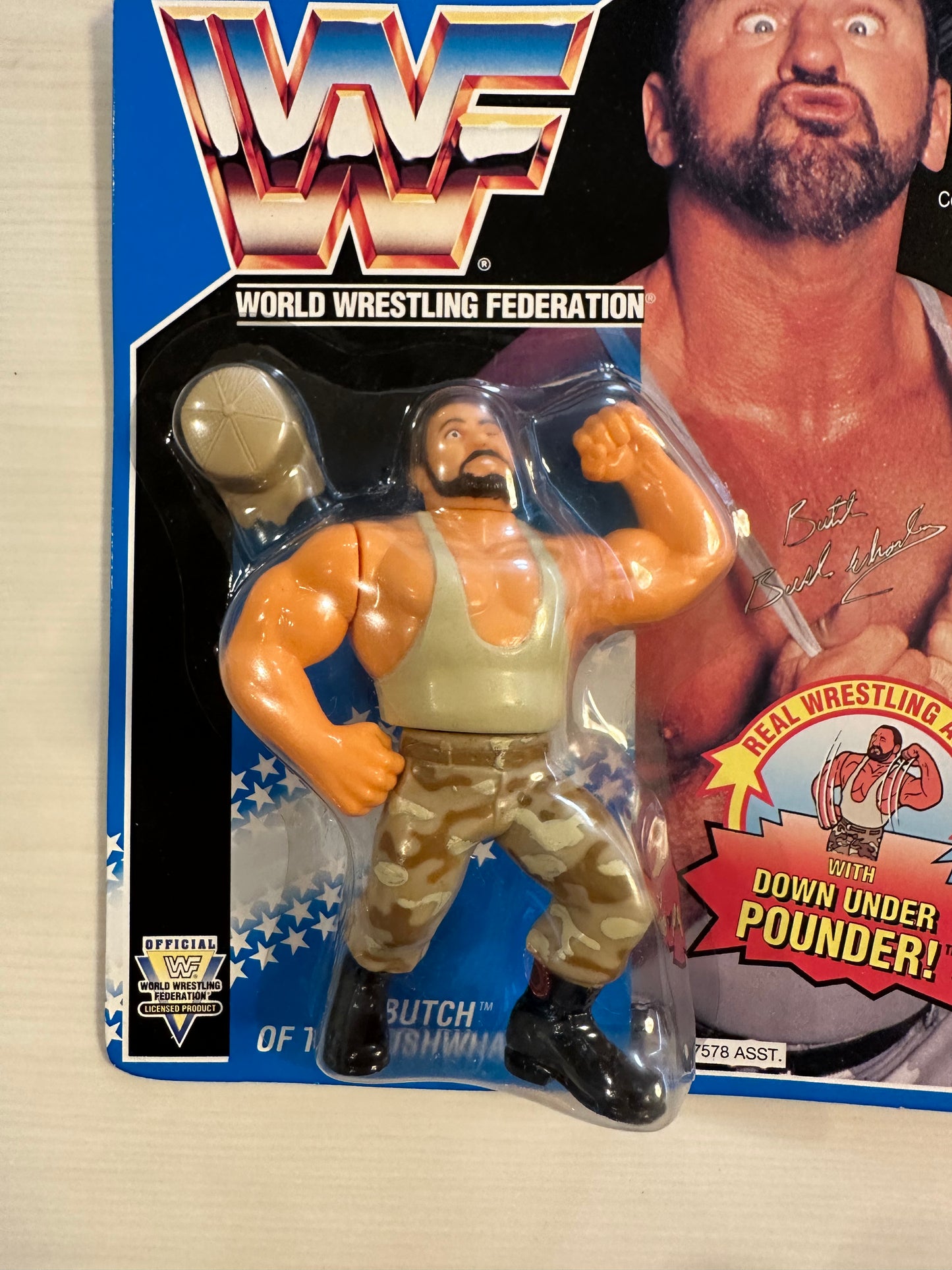 Butch the Bushwhacker Series 10 WWF Hasbro