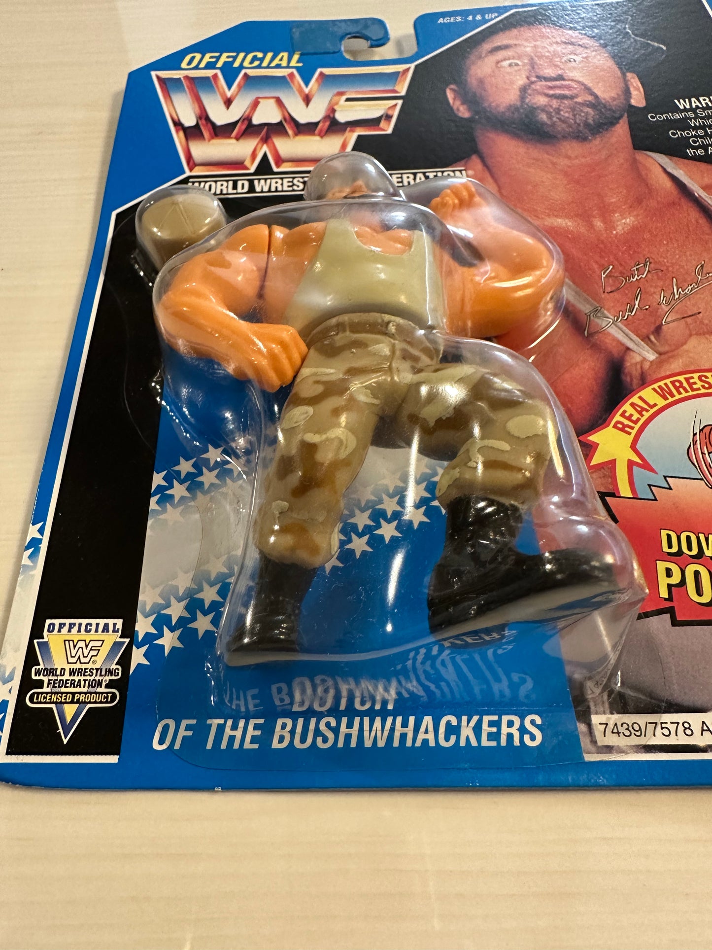 Butch the Bushwhacker Series 10 WWF Hasbro