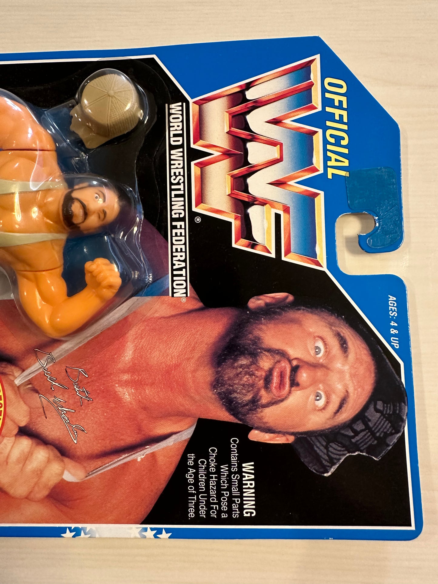 Butch the Bushwhacker Series 10 WWF Hasbro