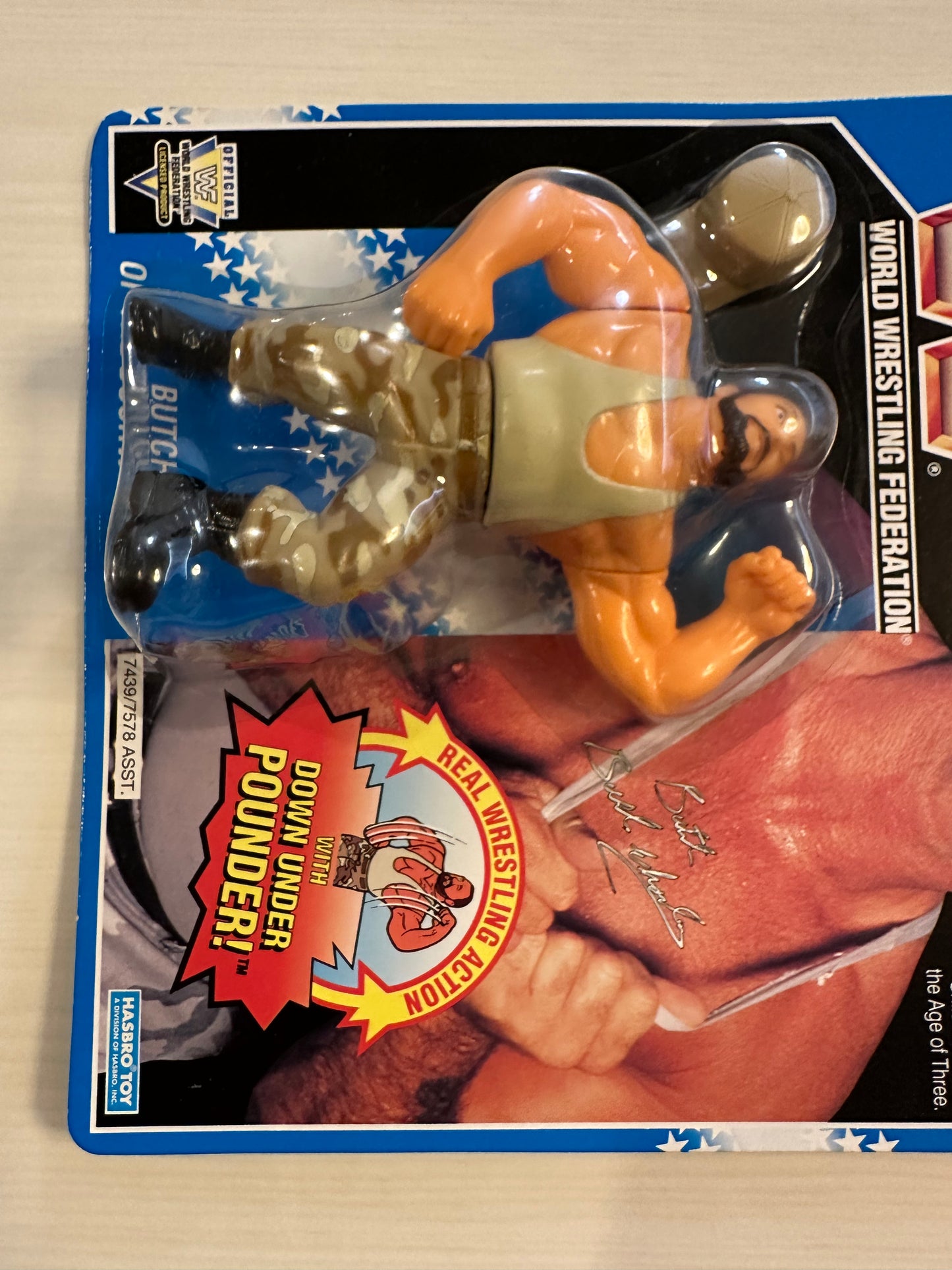 Butch the Bushwhacker Series 10 WWF Hasbro