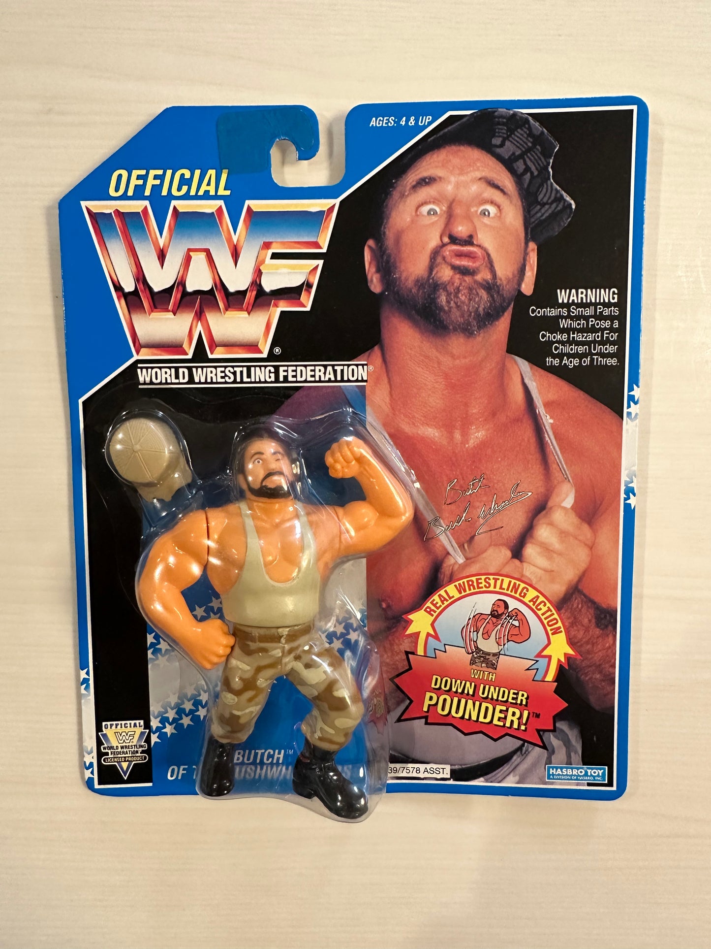 Butch the Bushwhacker Series 10 WWF Hasbro