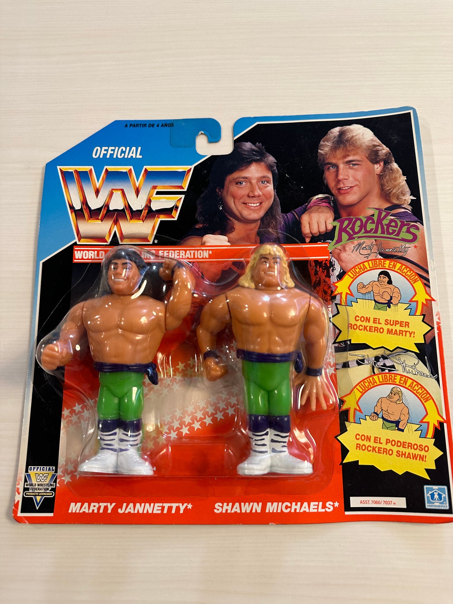 The Rockers Series 2 WWF Hasbro foreign