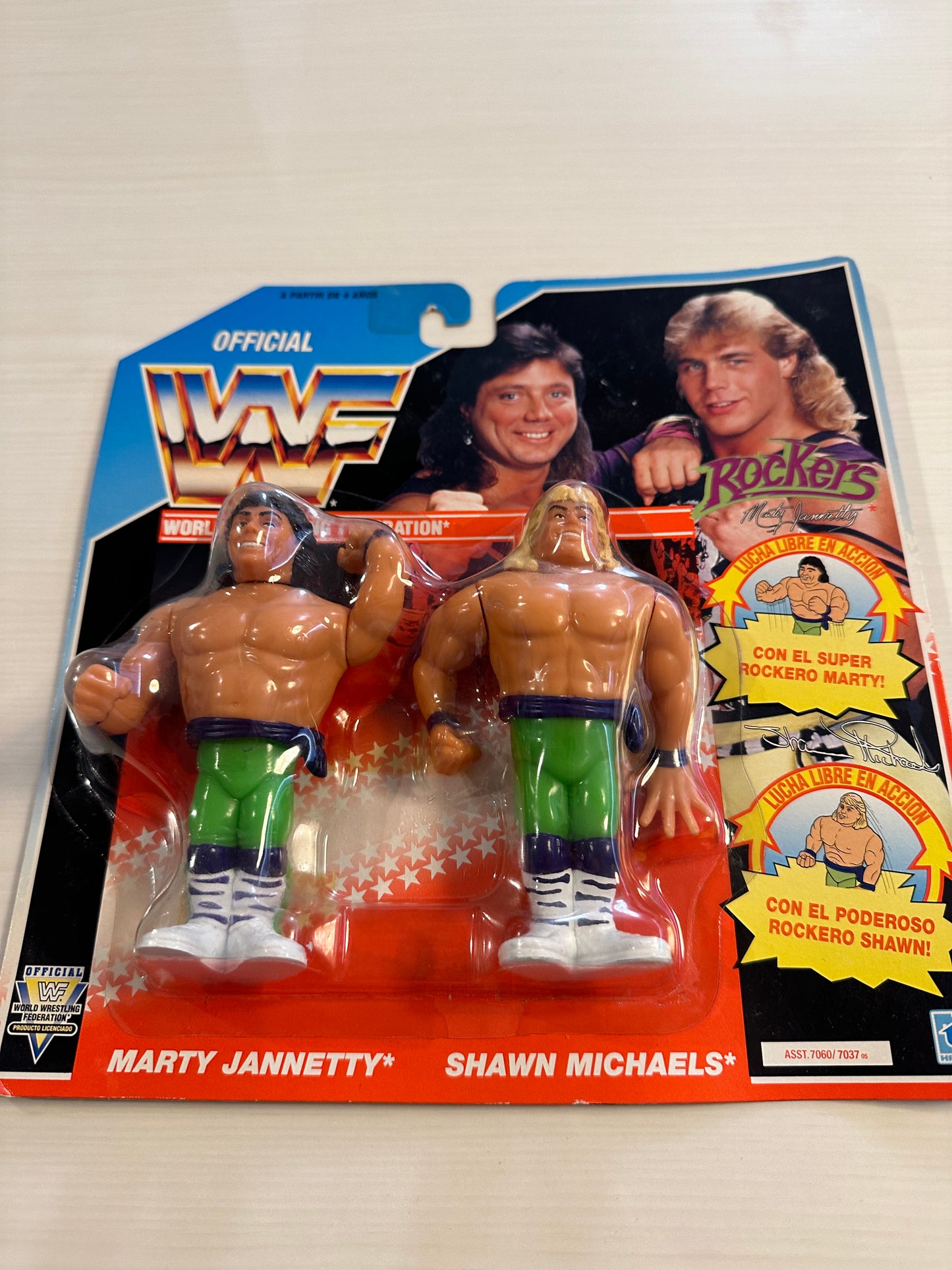 The Rockers Series 2 WWF Hasbro foreign