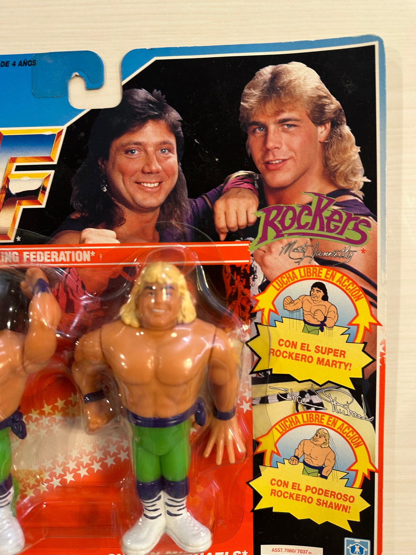 The Rockers Series 2 WWF Hasbro foreign