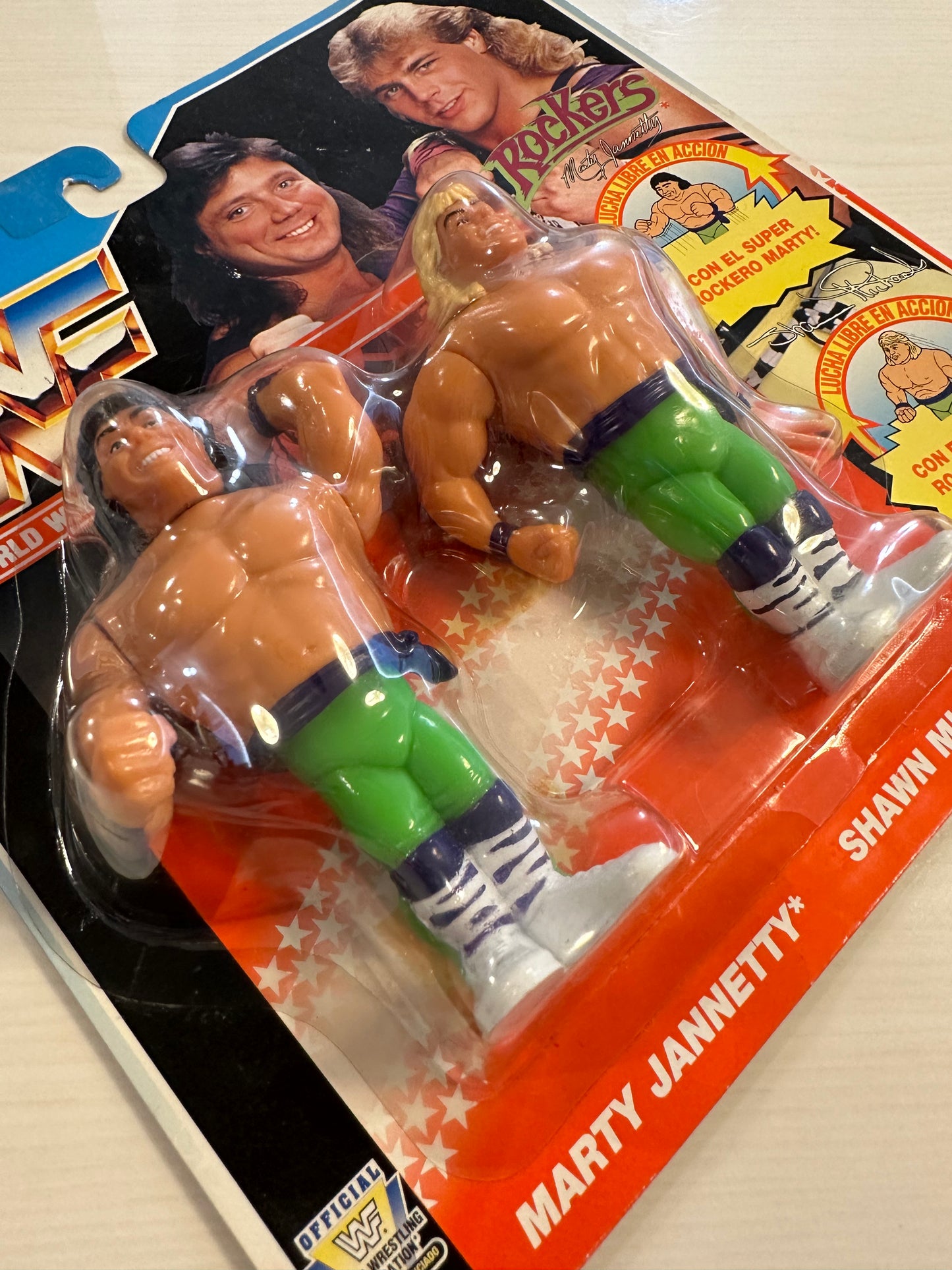 The Rockers Series 2 WWF Hasbro foreign