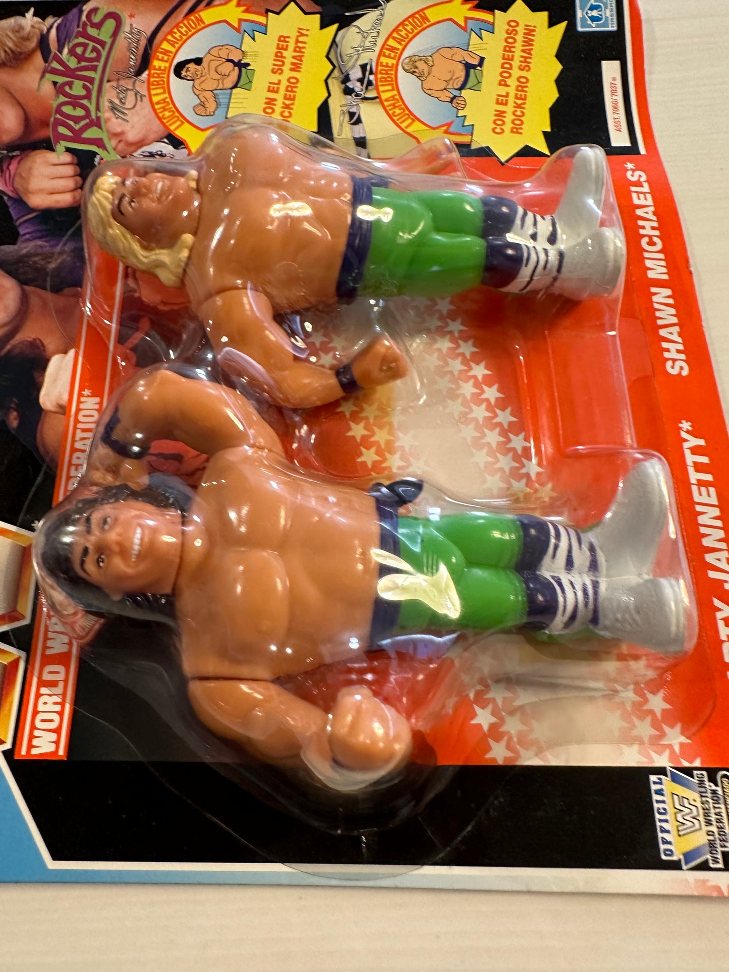 The Rockers Series 2 WWF Hasbro foreign