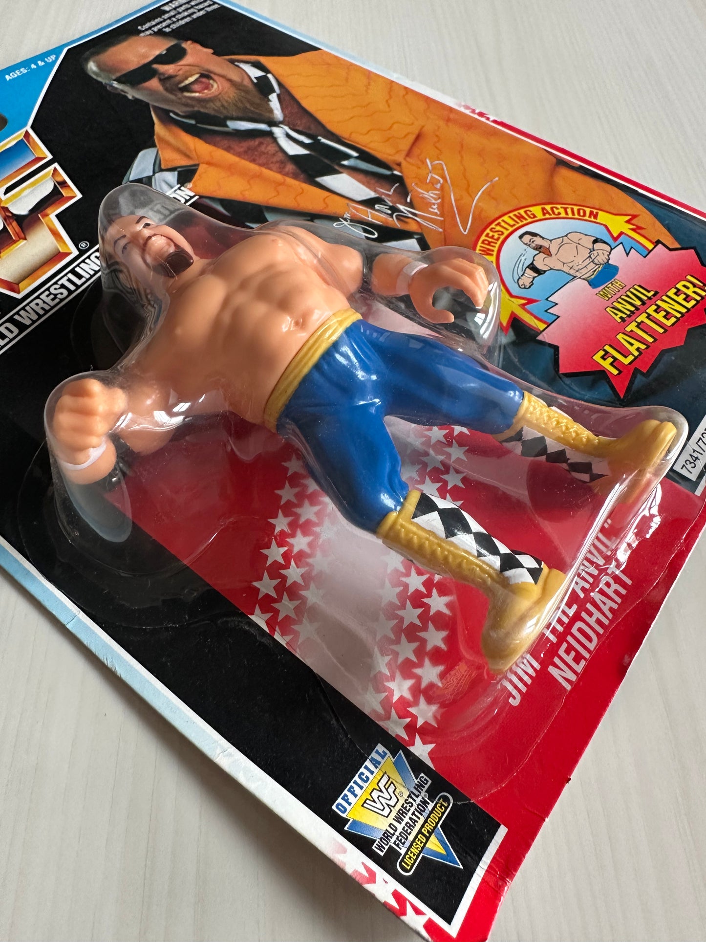 Jim the Anvil Neidhart Series 5 WWF Hasbro