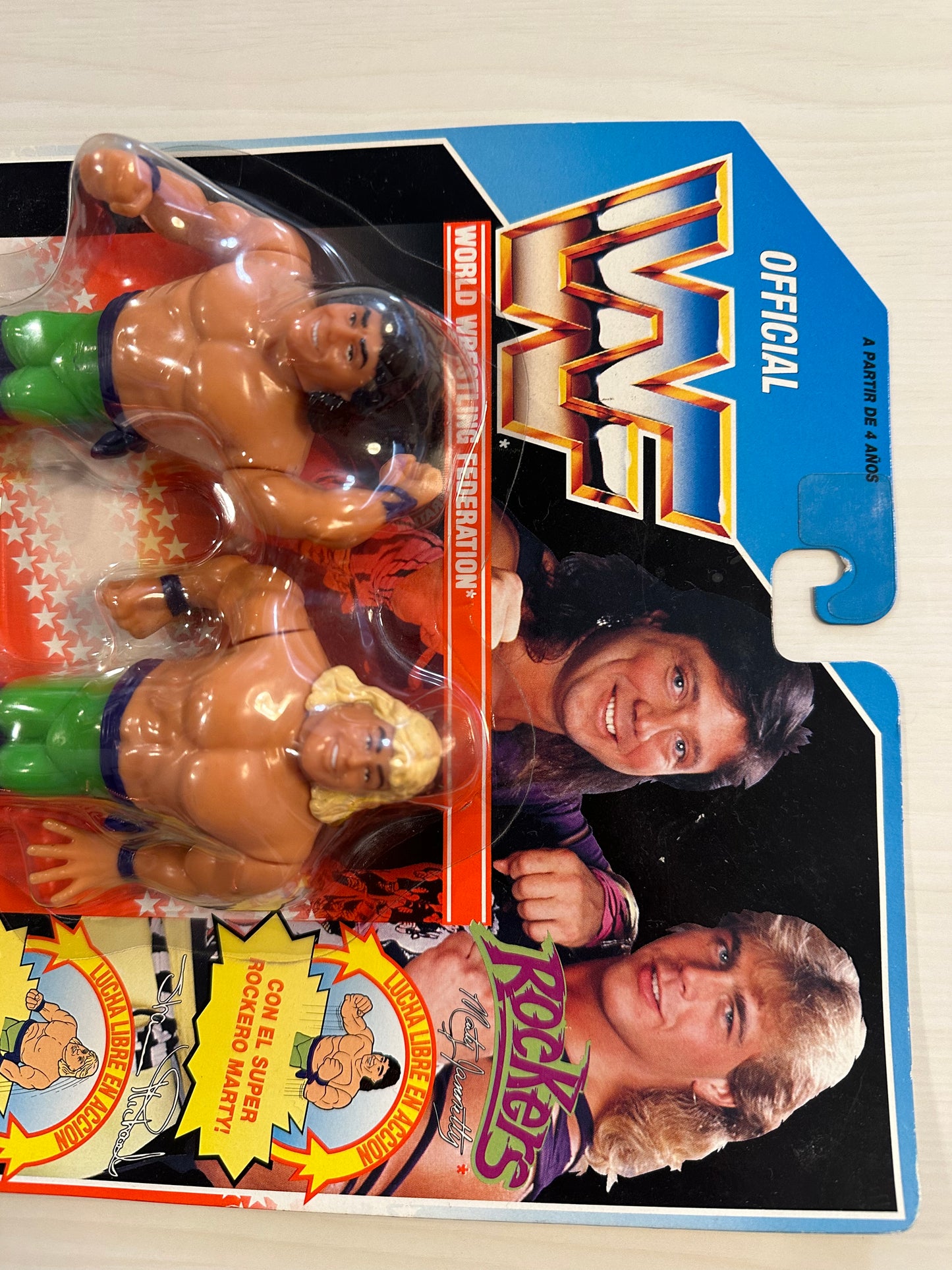 The Rockers Series 2 WWF Hasbro foreign