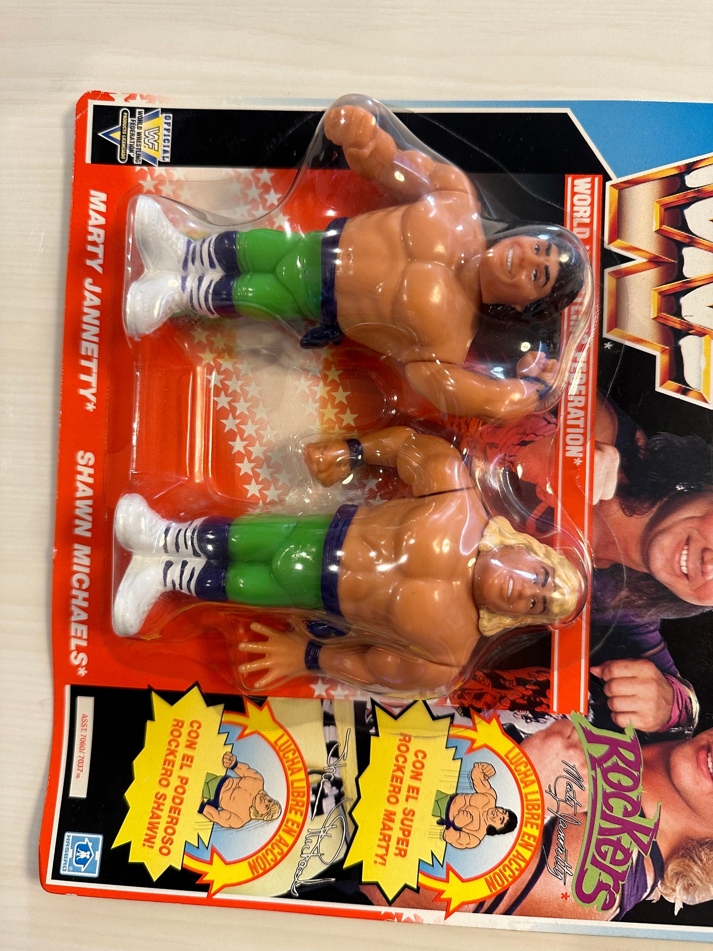 The Rockers Series 2 WWF Hasbro foreign