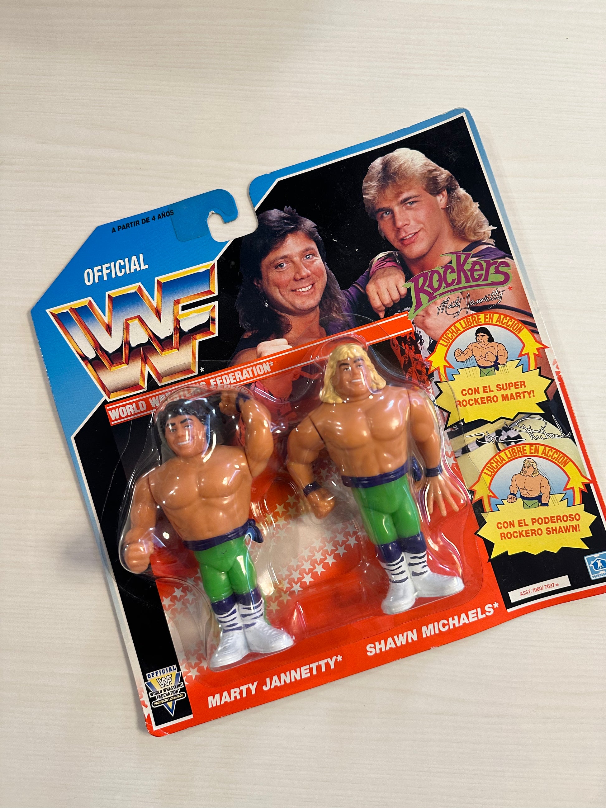 The Rockers Series 2 WWF Hasbro foreign – retrofigure The Rockers Series 2 WWF Hasbro foreign – retrofigure