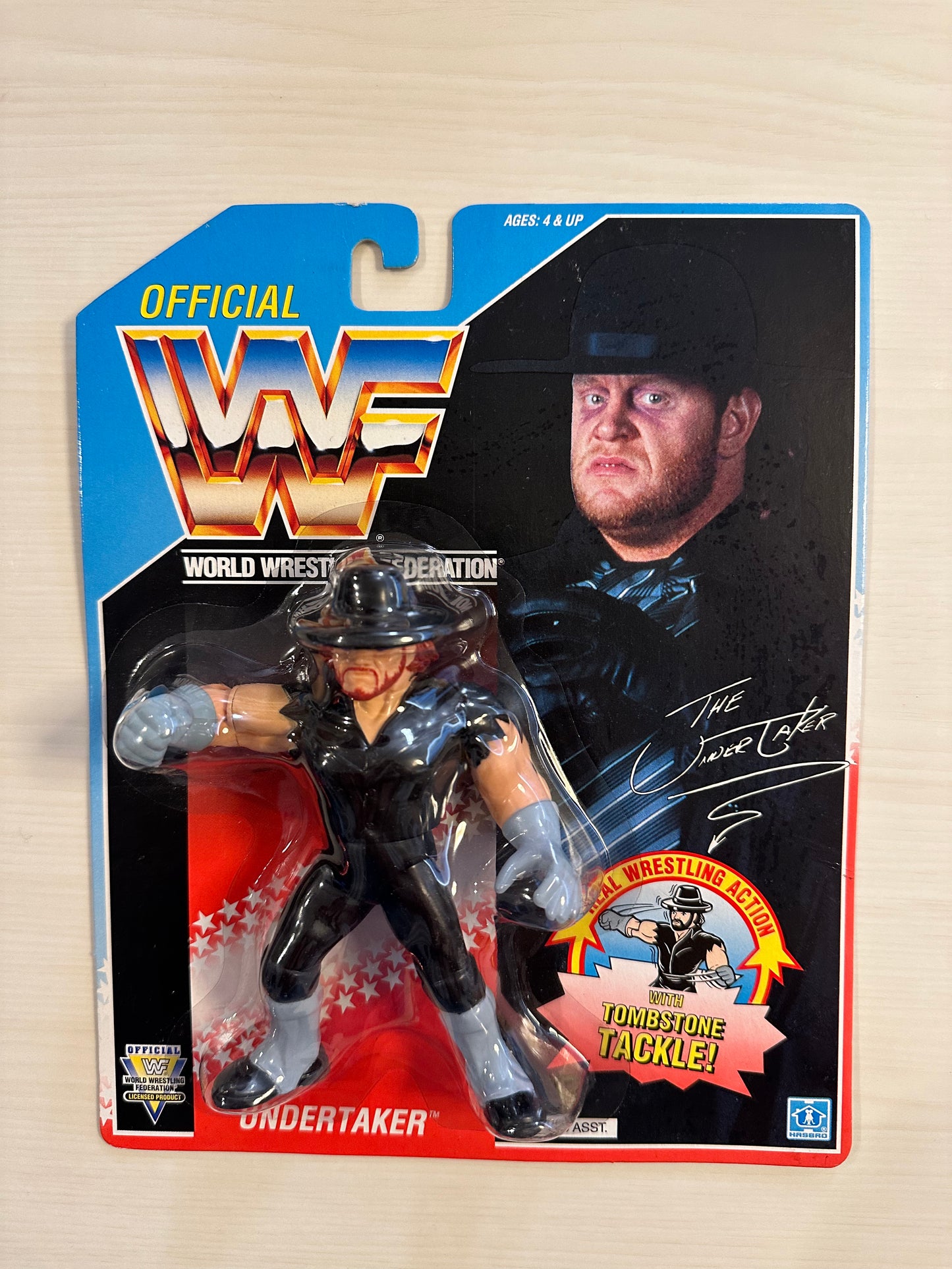 The Undertaker Series 4 WWF Hasbro