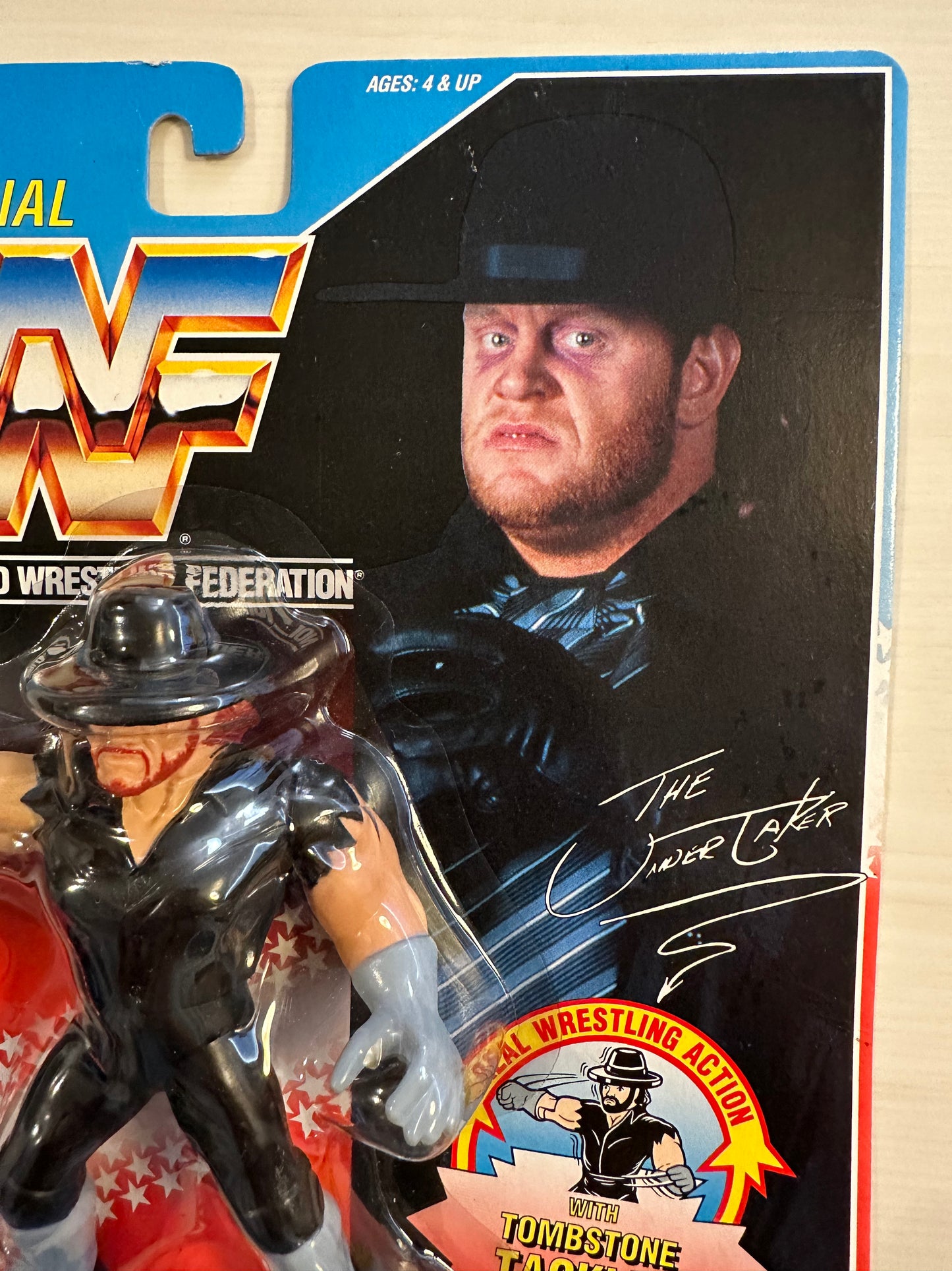 The Undertaker Series 4 WWF Hasbro