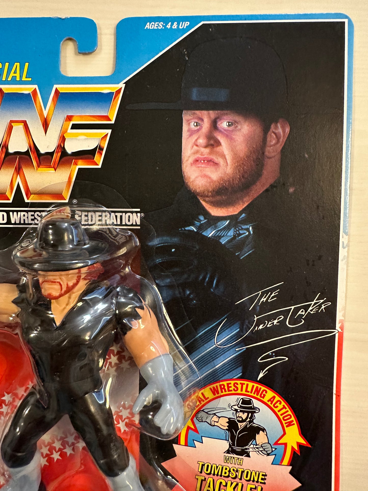 The Undertaker Series 4 WWF Hasbro