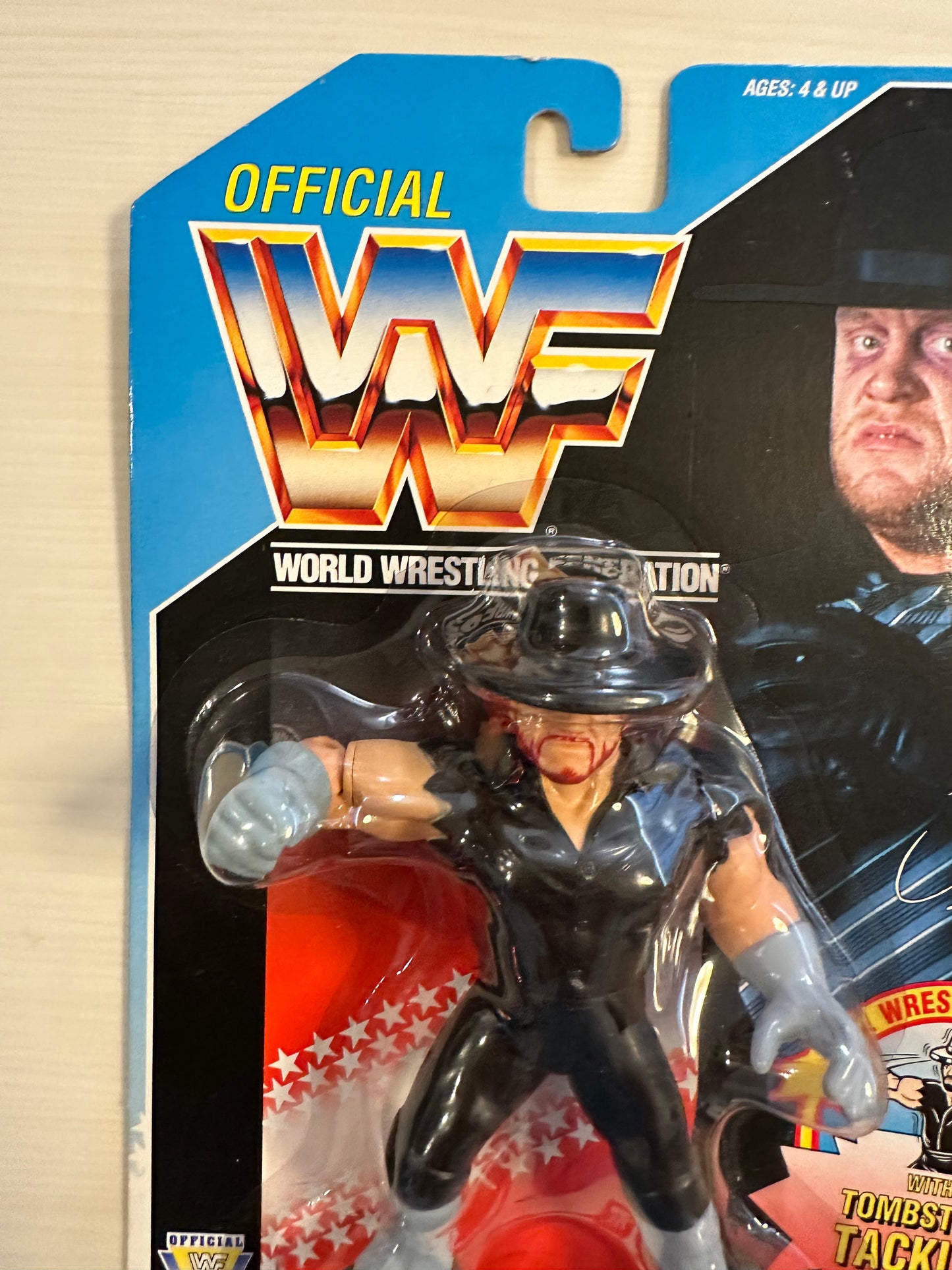 The Undertaker Series 4 WWF Hasbro