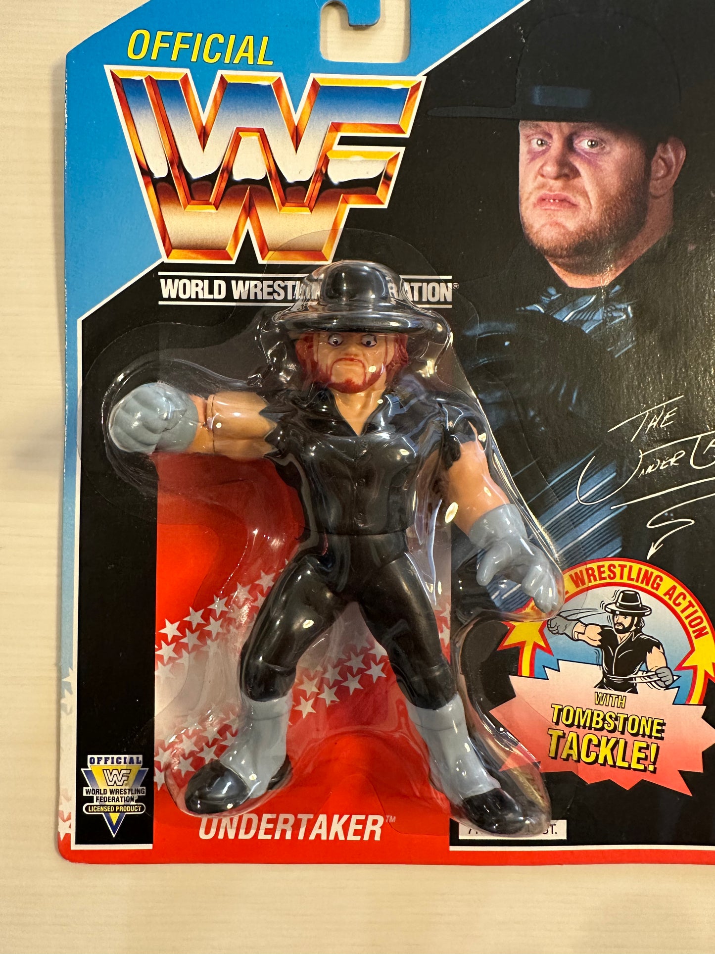 The Undertaker Series 4 WWF Hasbro