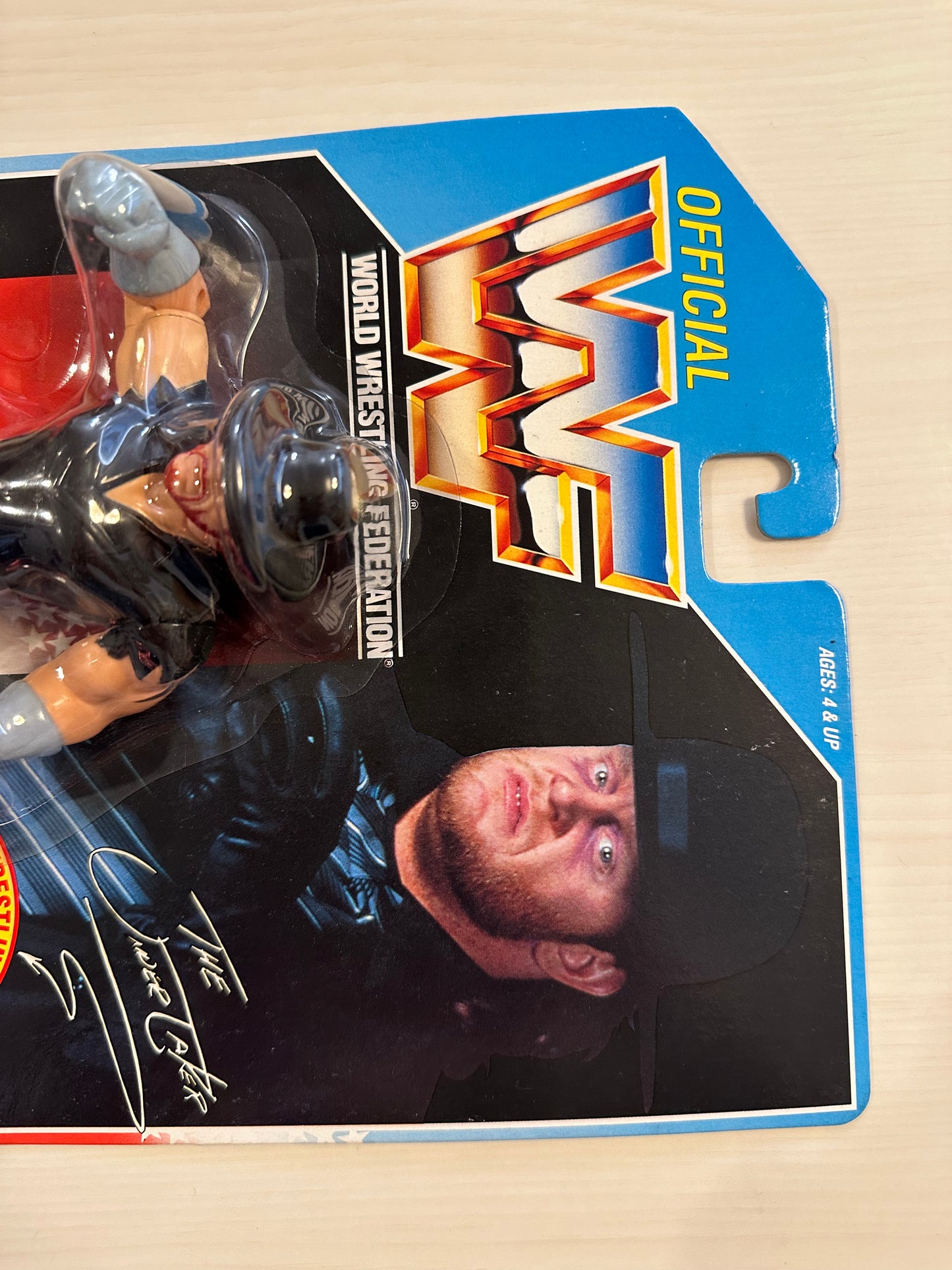 The Undertaker Series 4 WWF Hasbro