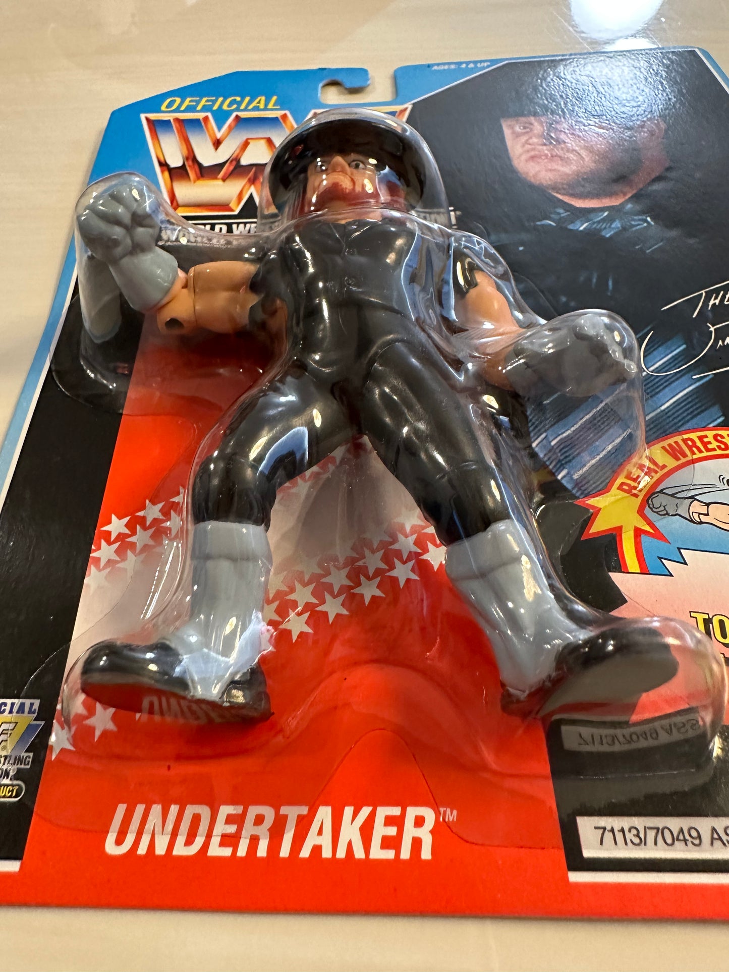 The Undertaker Series 4 WWF Hasbro