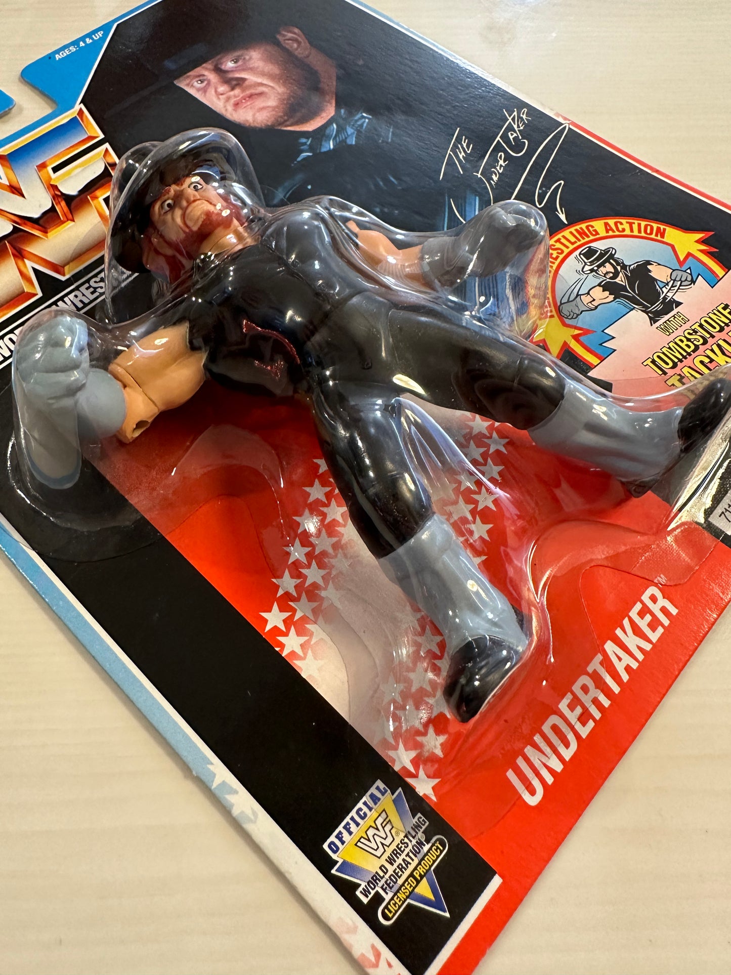 The Undertaker Series 4 WWF Hasbro