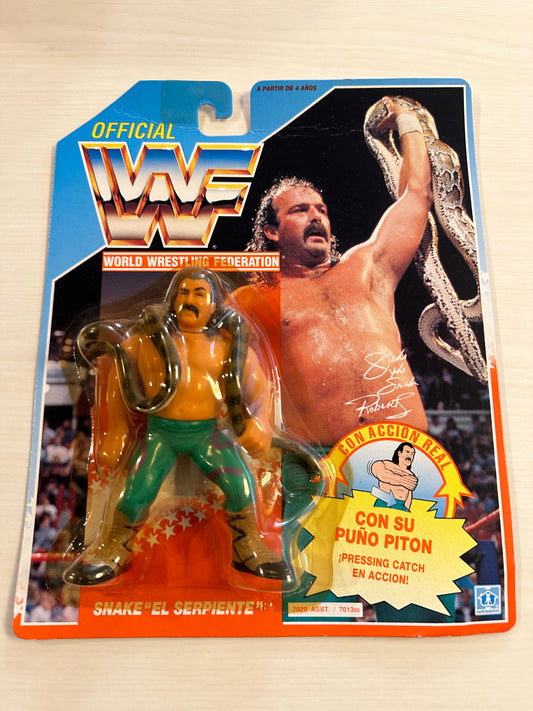 Jake the Snake Roberts Series 1 WWF Hasbro foreign