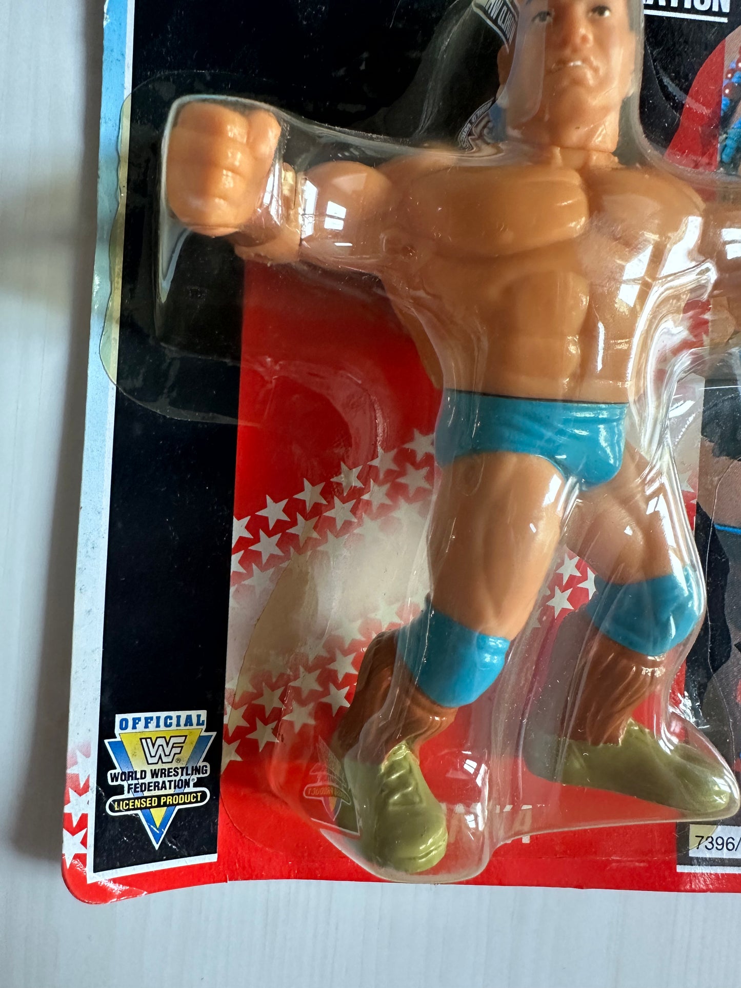 Tatanka Series 6 WWF Hasbro MOC figure