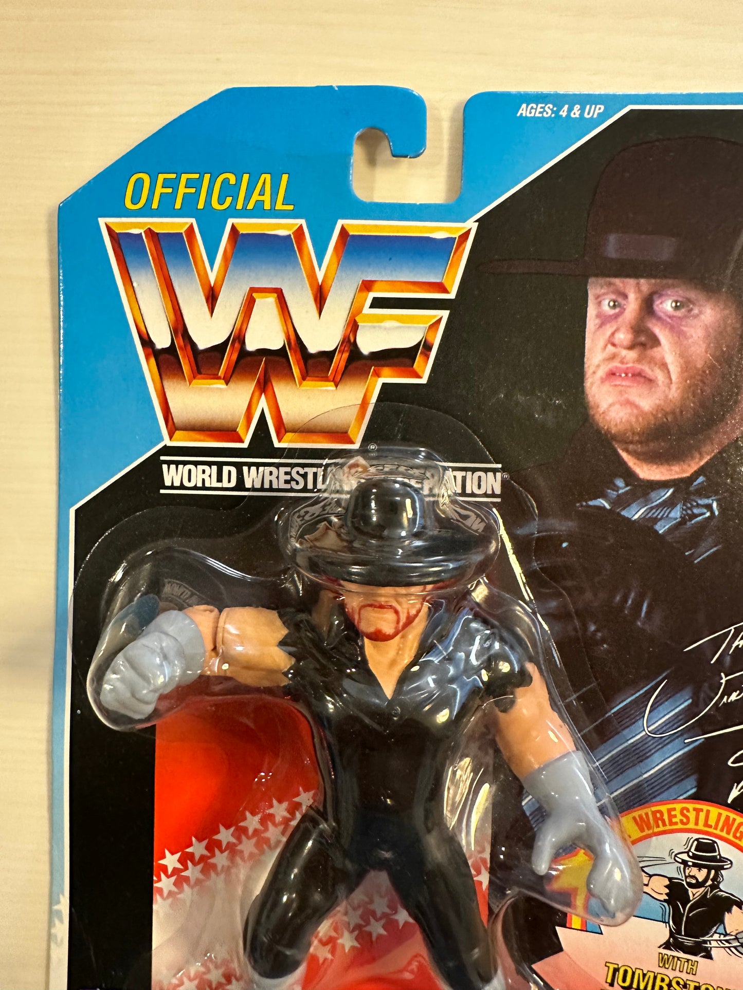 The Undertaker Series 4 WWF Hasbro