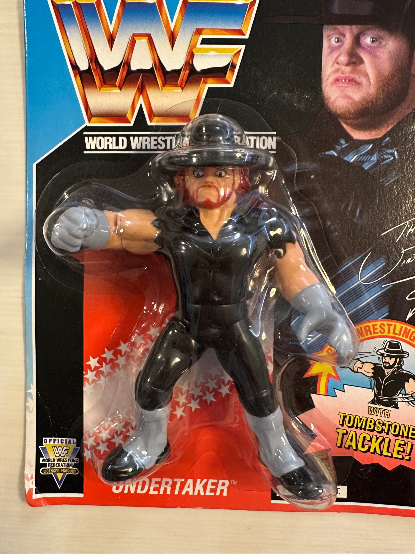 The Undertaker Series 4 WWF Hasbro