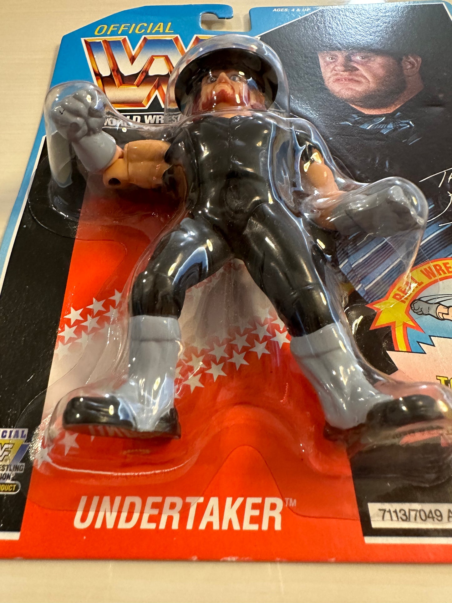 The Undertaker Series 4 WWF Hasbro