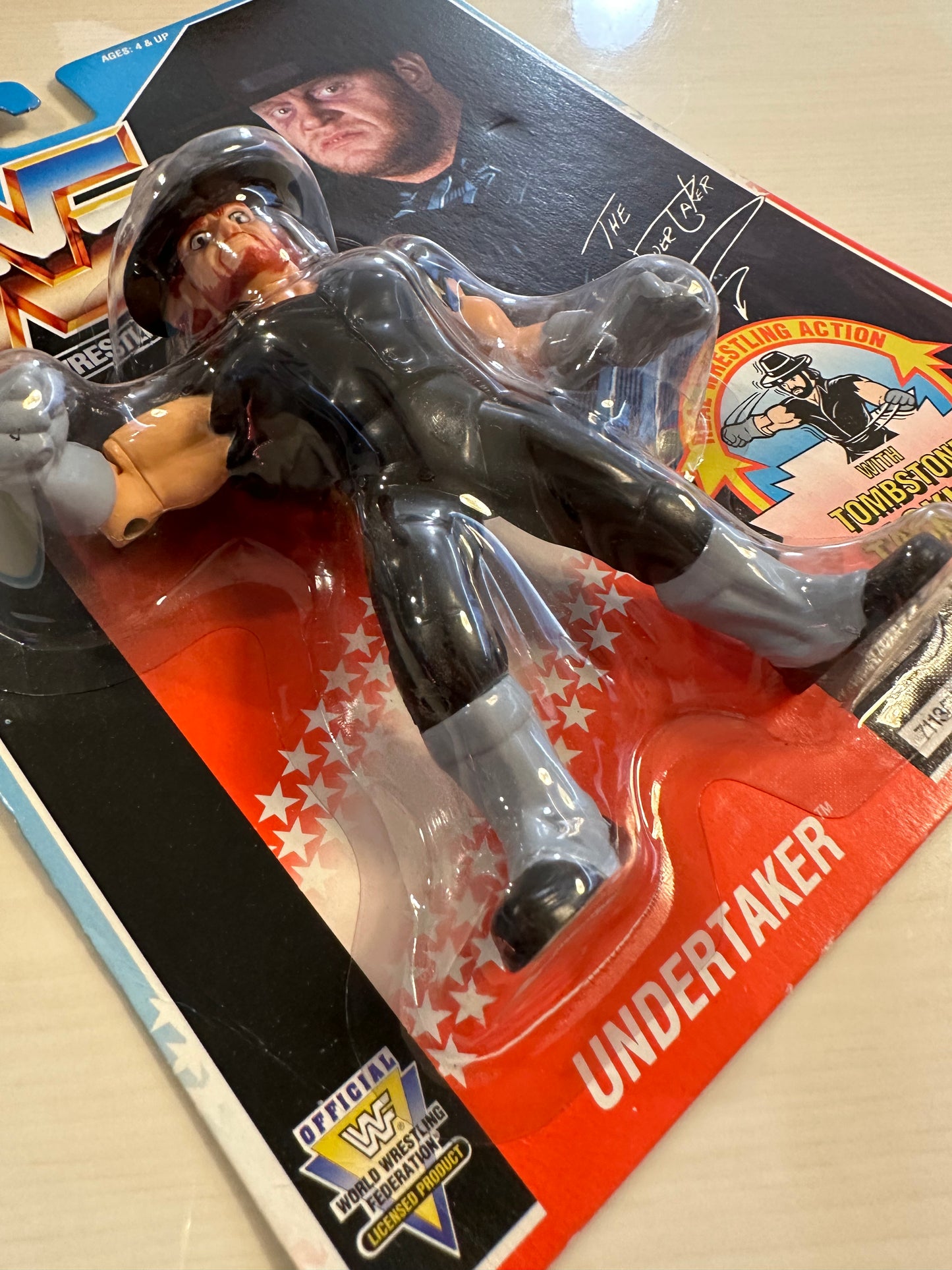 The Undertaker Series 4 WWF Hasbro