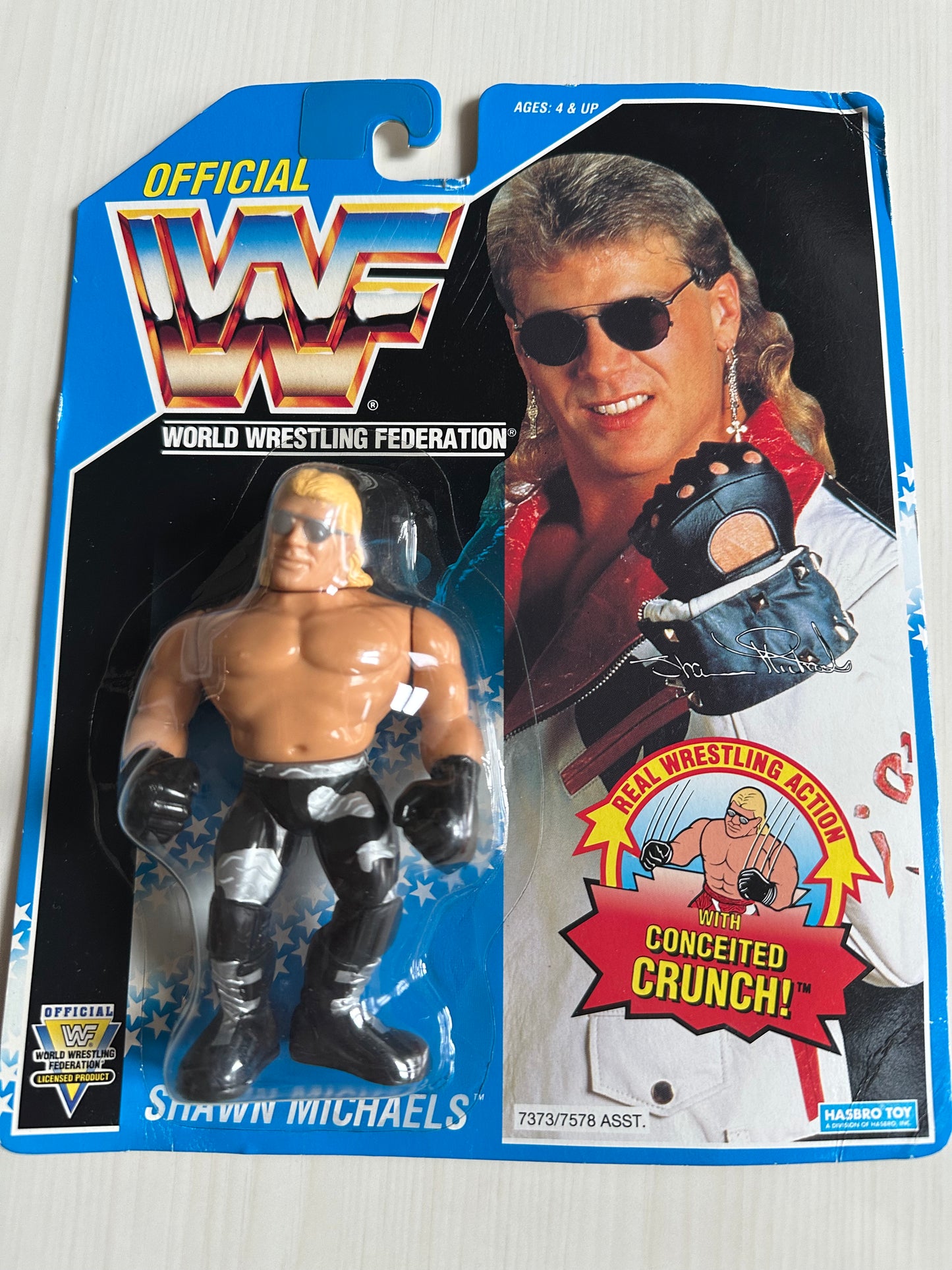 Shawn Michaels Series 10 WWF Hasbro MOC figure