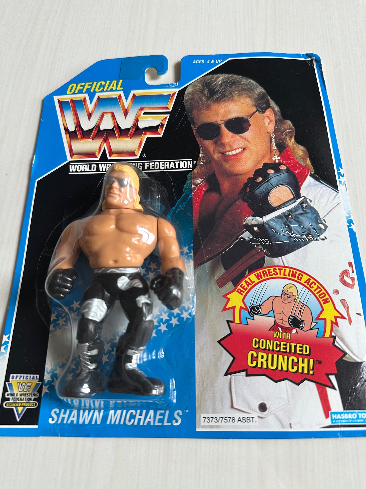 Shawn Michaels Series 10 WWF Hasbro MOC figure