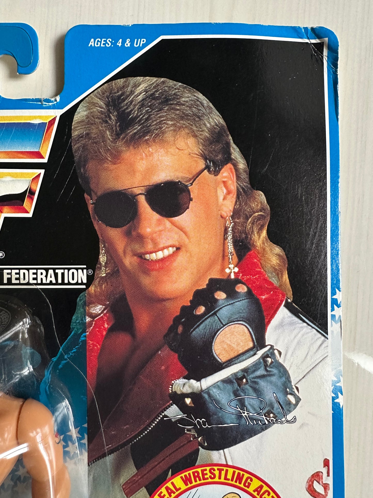 Shawn Michaels Series 10 WWF Hasbro MOC figure