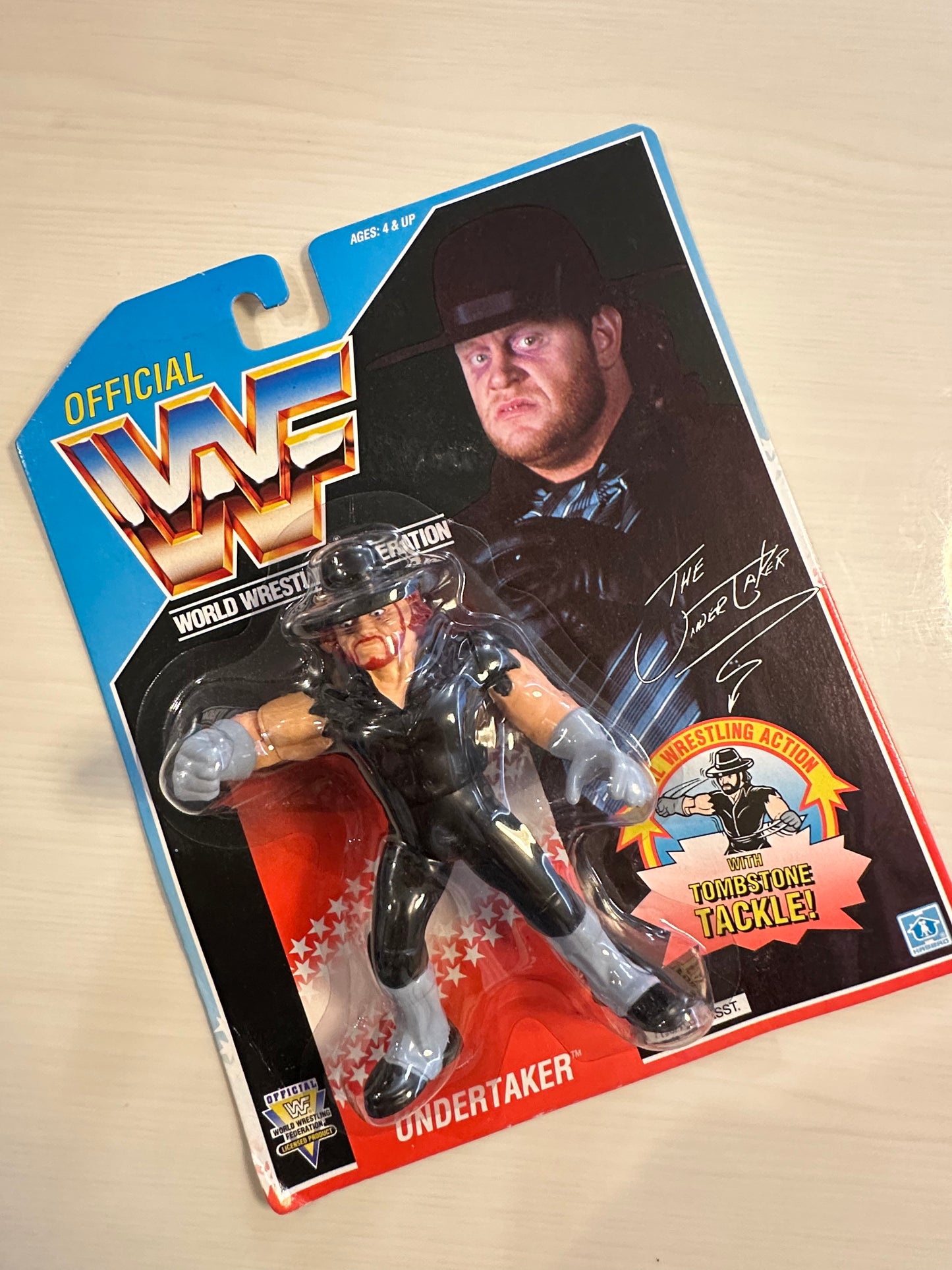 The Undertaker Series 4 WWF Hasbro