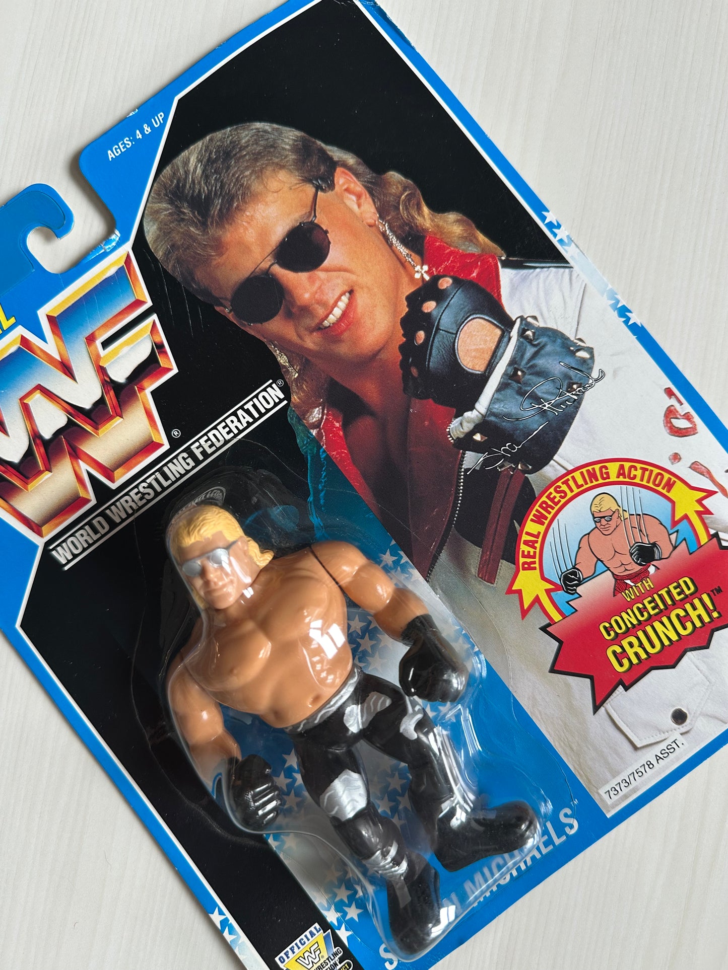 Shawn Michaels Series 10 WWF Hasbro MOC figure