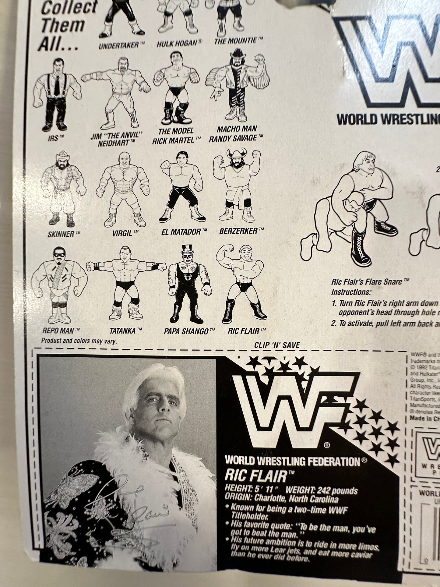 Ric Flair Series 6 WWF Hasbro