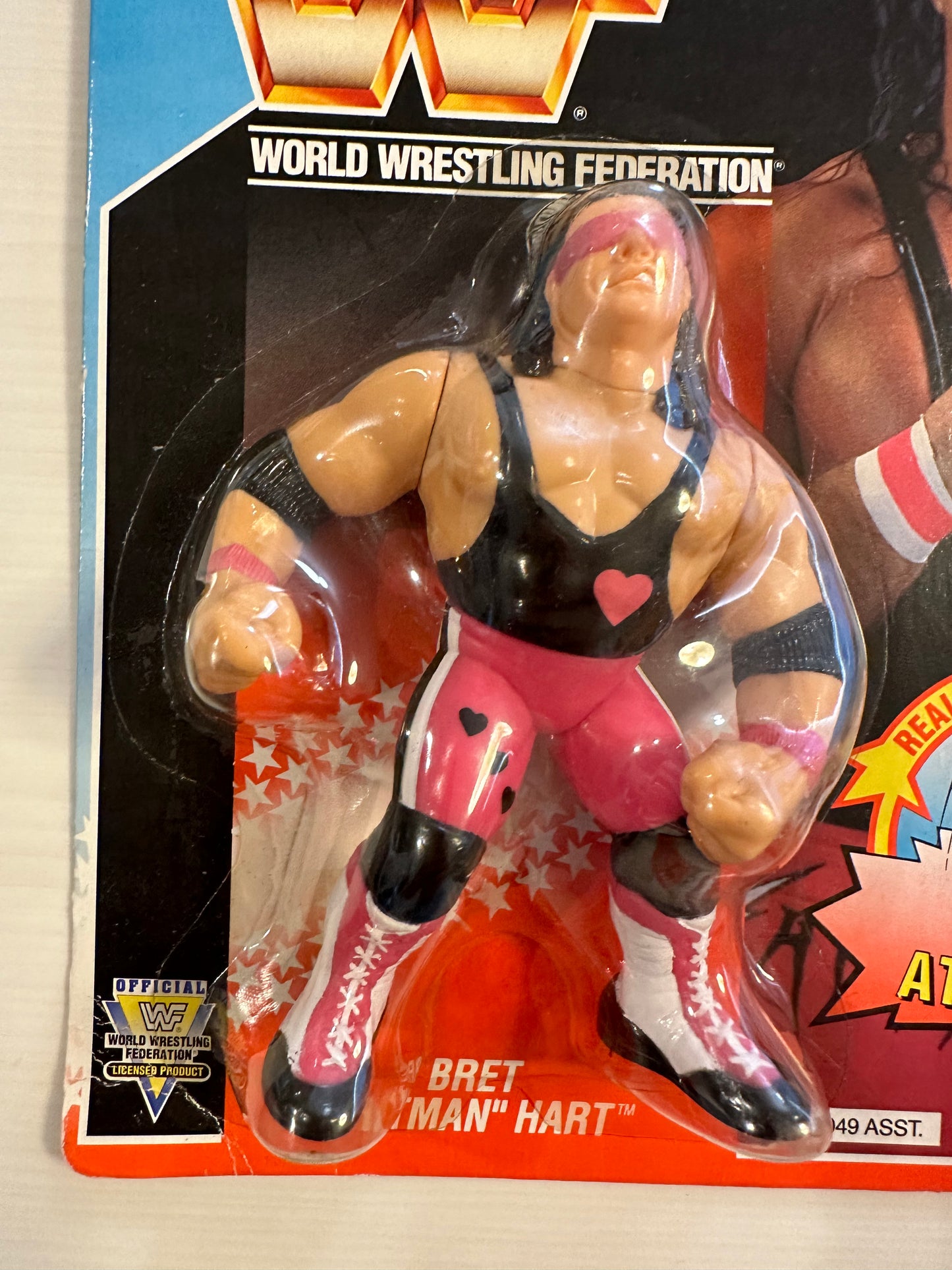 Bret the Hitman Hart Series 4 WWF Hasbro