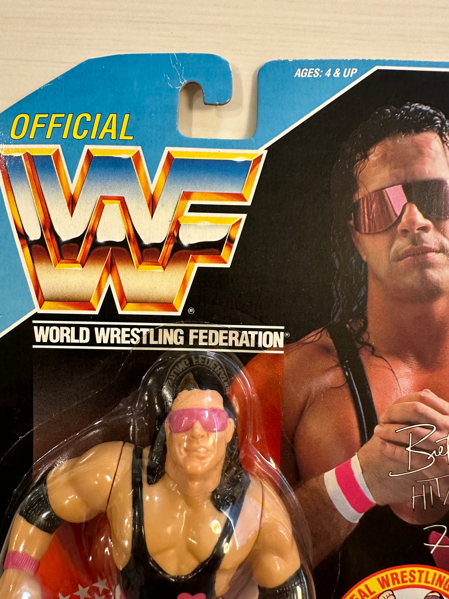 Bret the Hitman Hart Series 4 WWF Hasbro