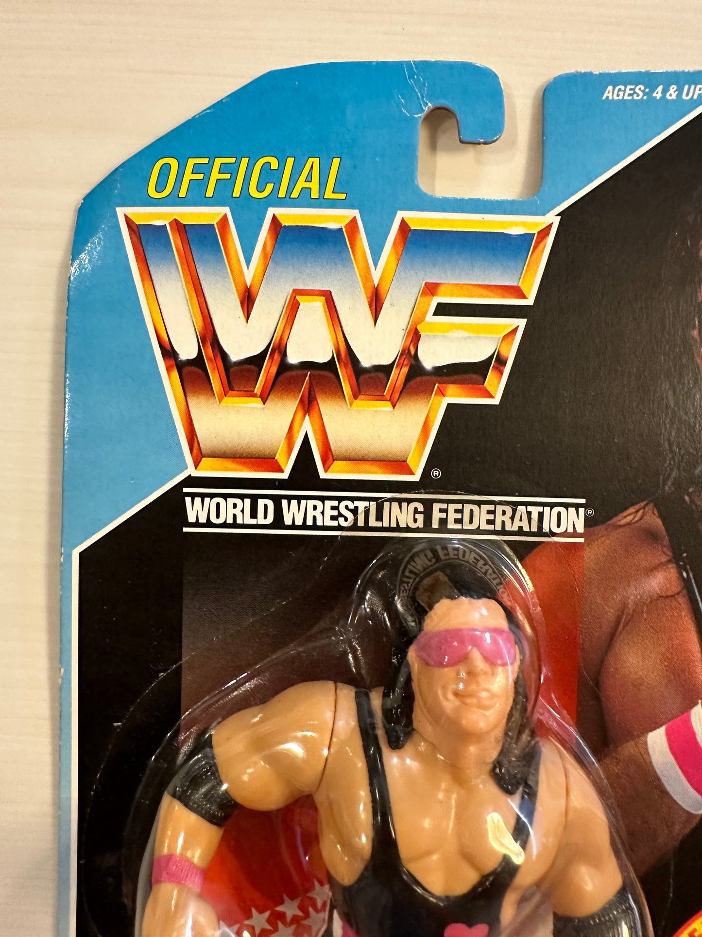 Bret the Hitman Hart Series 4 WWF Hasbro