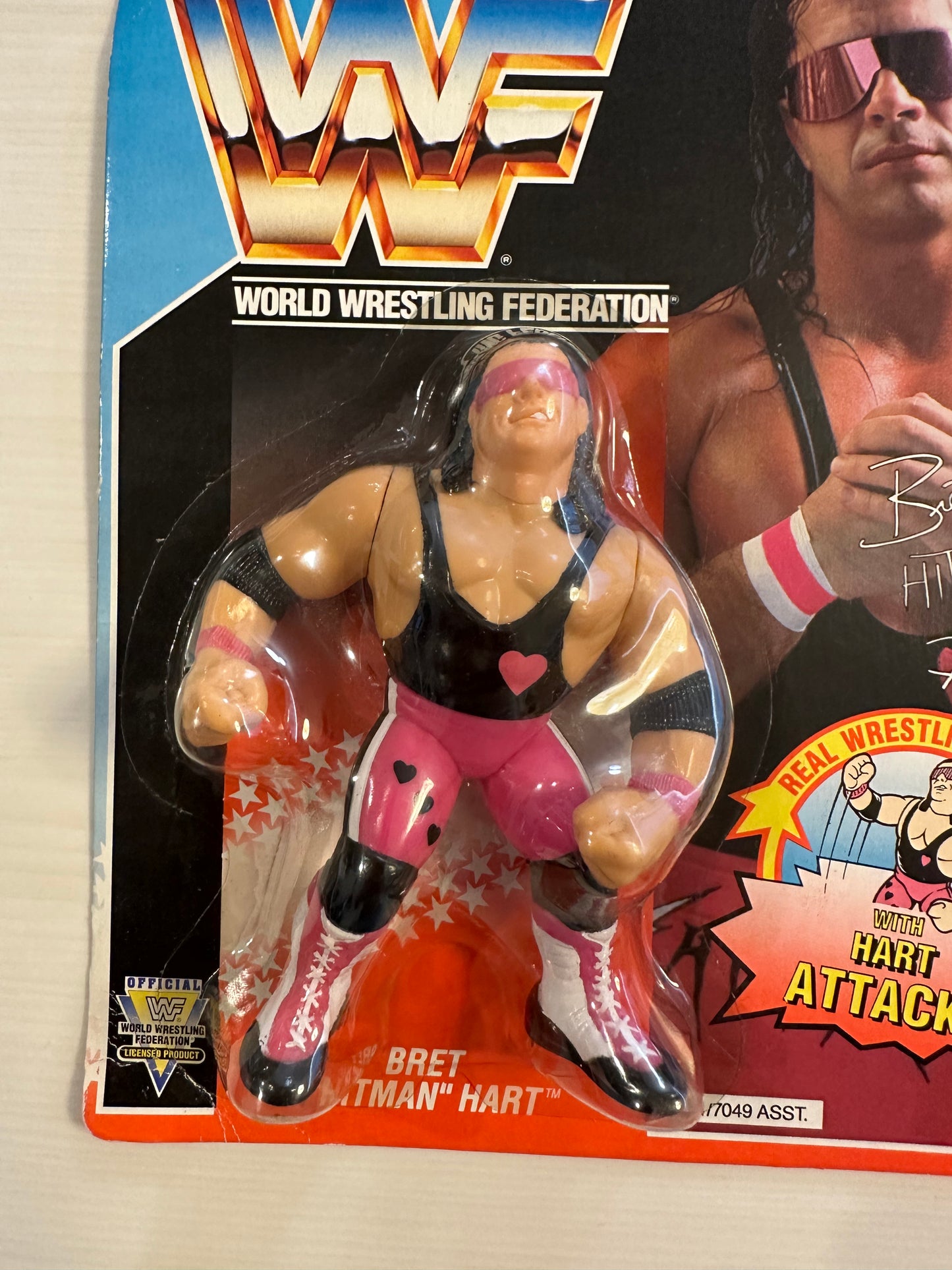 Bret the Hitman Hart Series 4 WWF Hasbro