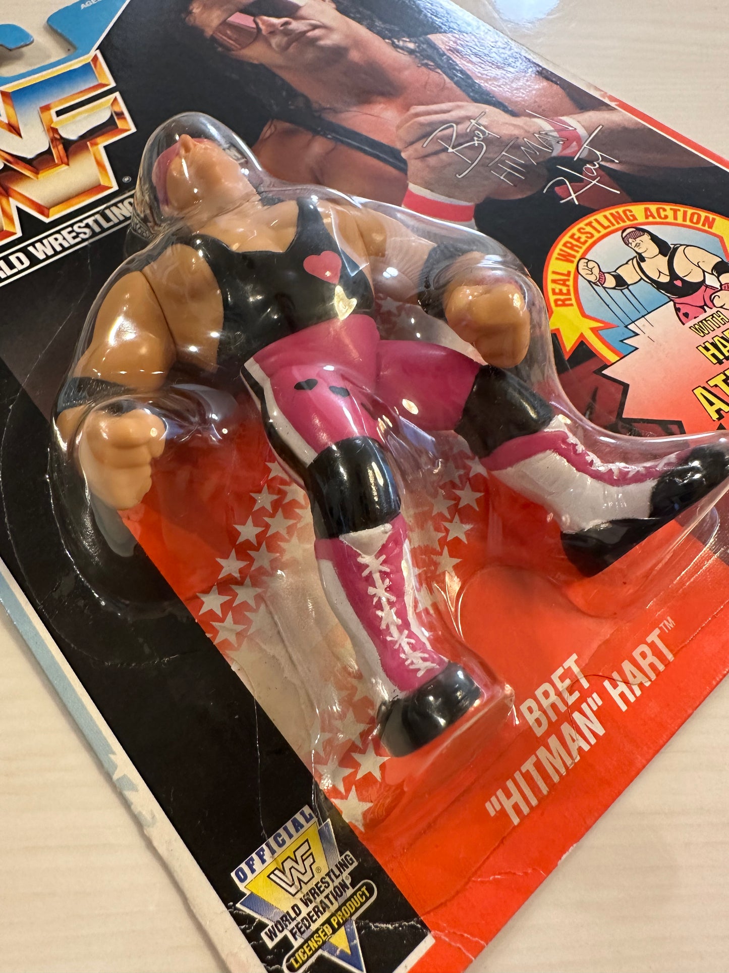 Bret the Hitman Hart Series 4 WWF Hasbro