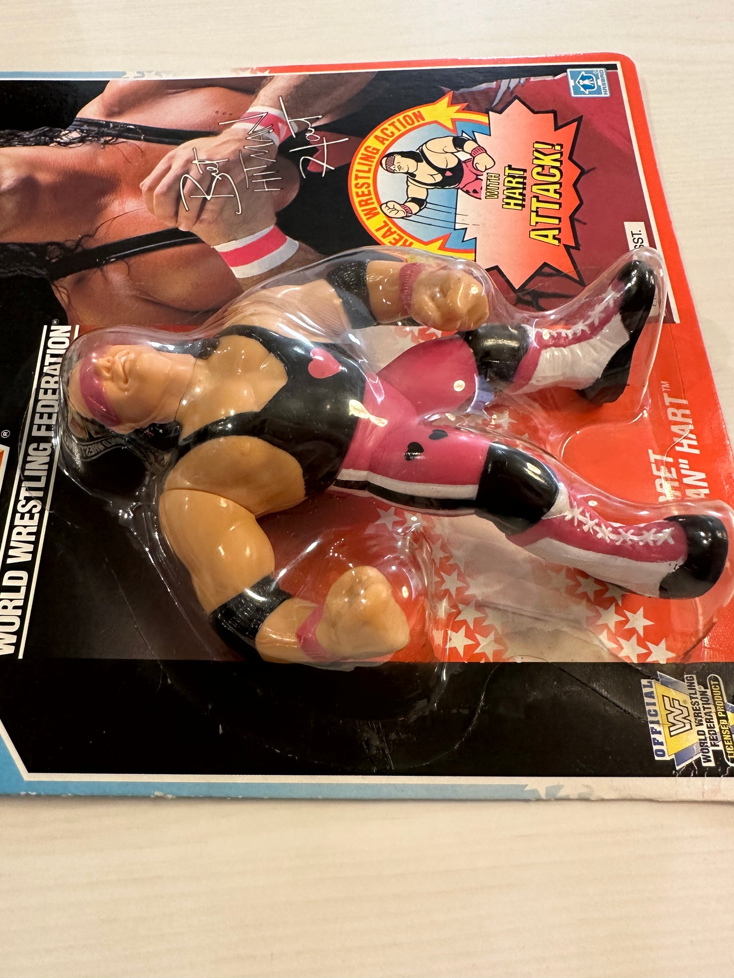 Bret the Hitman Hart Series 4 WWF Hasbro