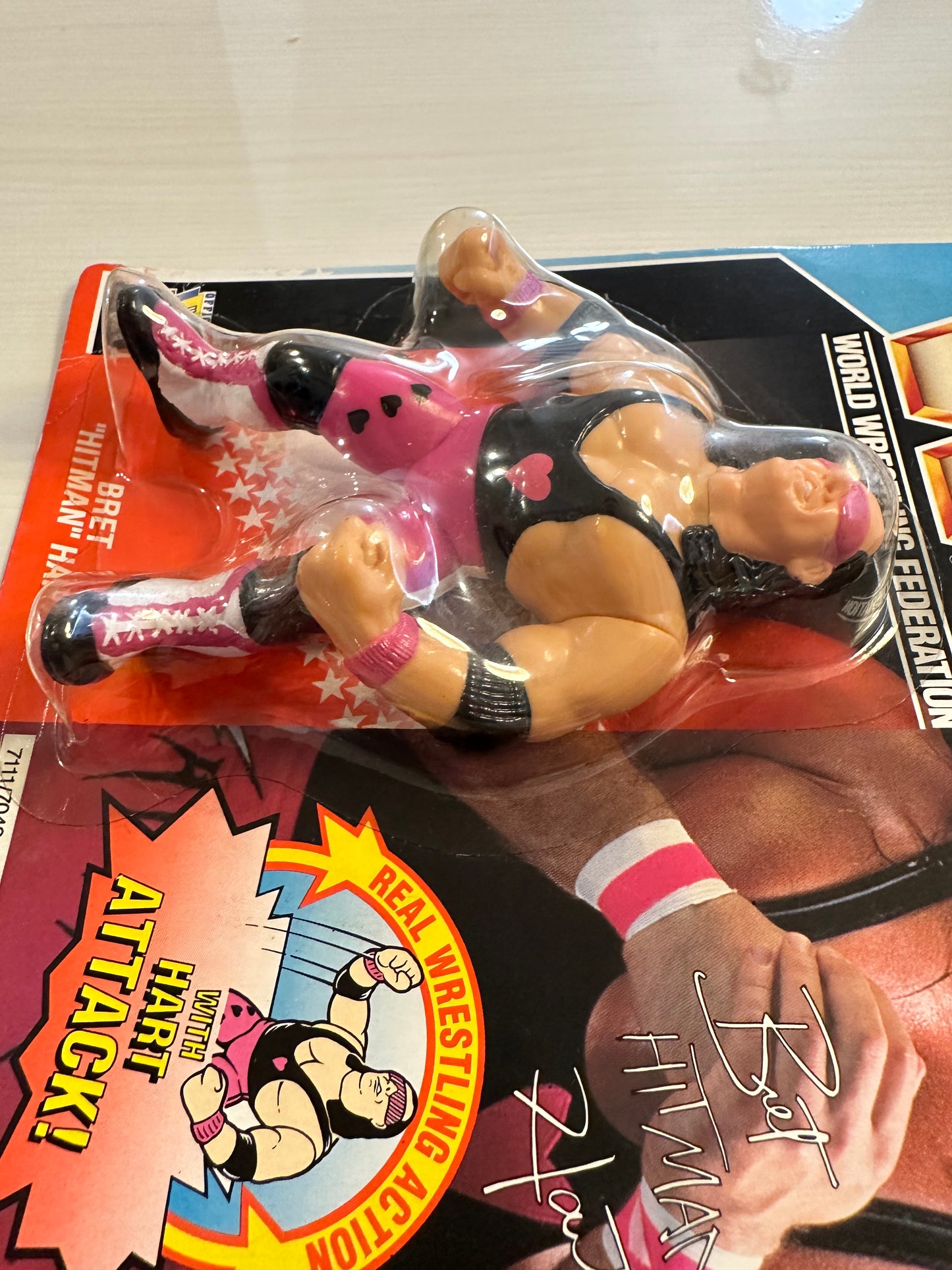 Bret the Hitman Hart Series 4 WWF Hasbro