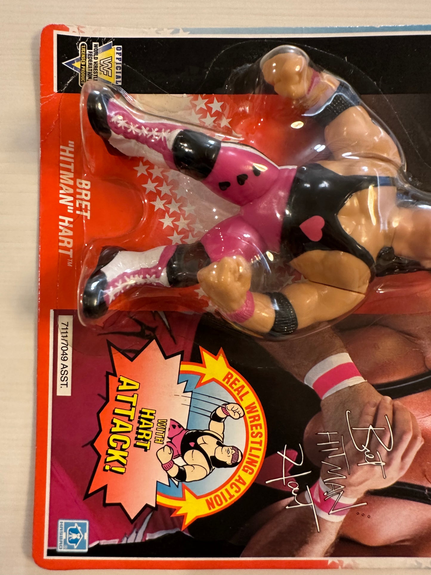 Bret the Hitman Hart Series 4 WWF Hasbro