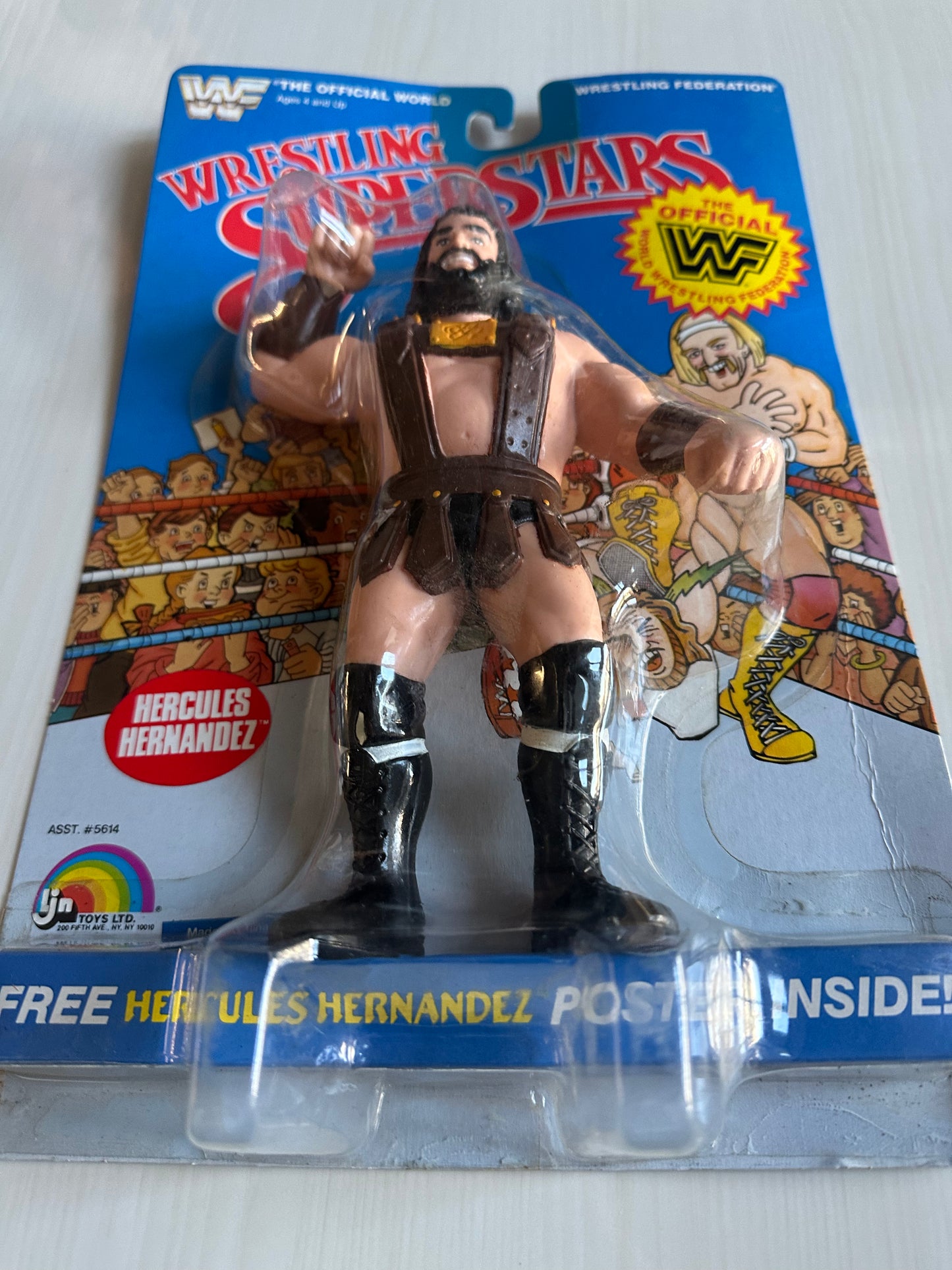 Hercules WWF LJN MOC figure