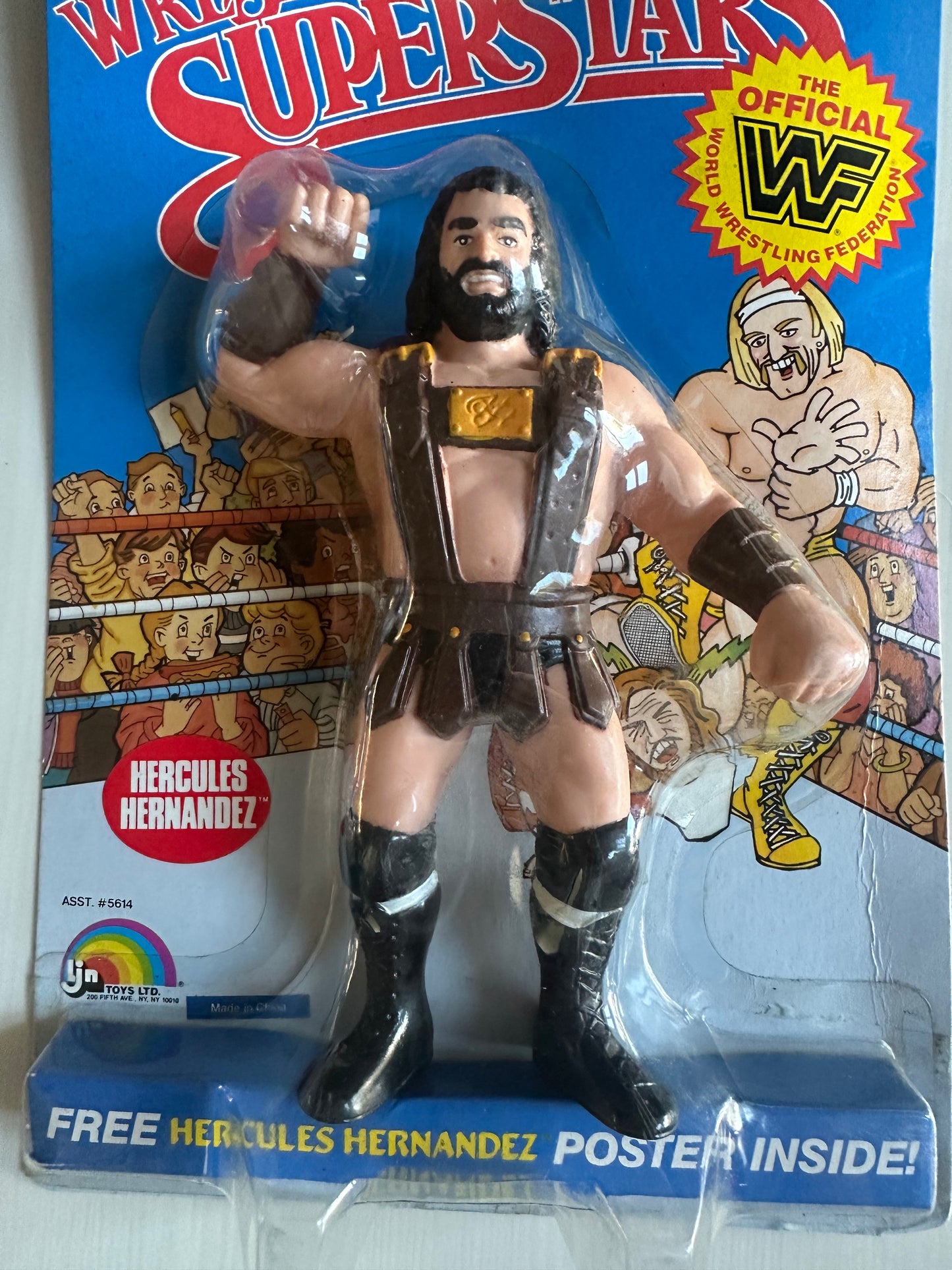 Hercules WWF LJN MOC figure